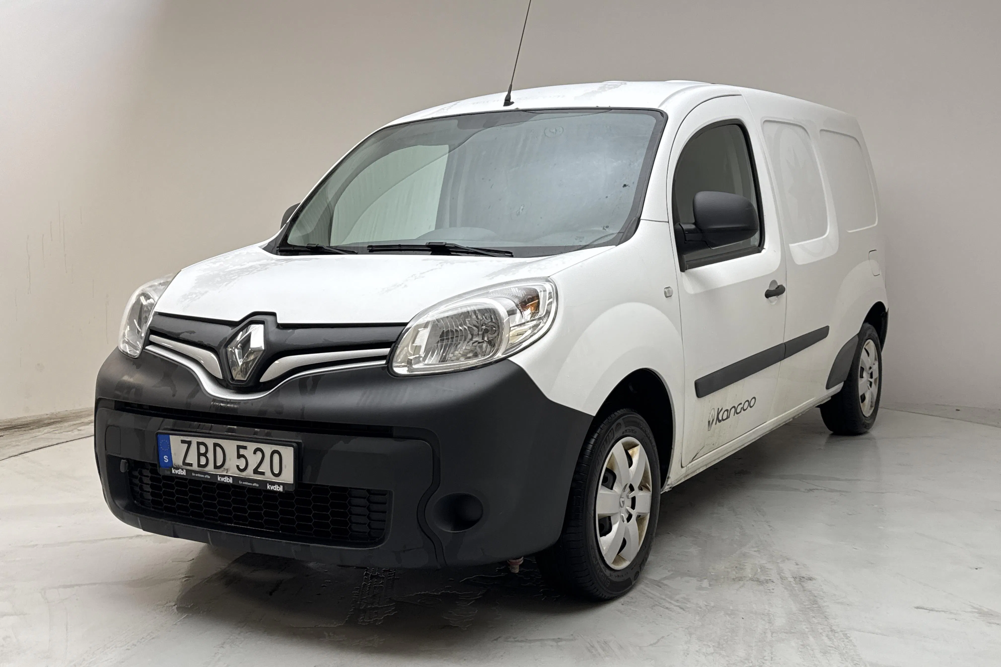 Presentation photo 1 of 12: Renault Kangoo 1.5 dCi Maxi skåp (90hk) - 130 080 km - Manual - white - 2018