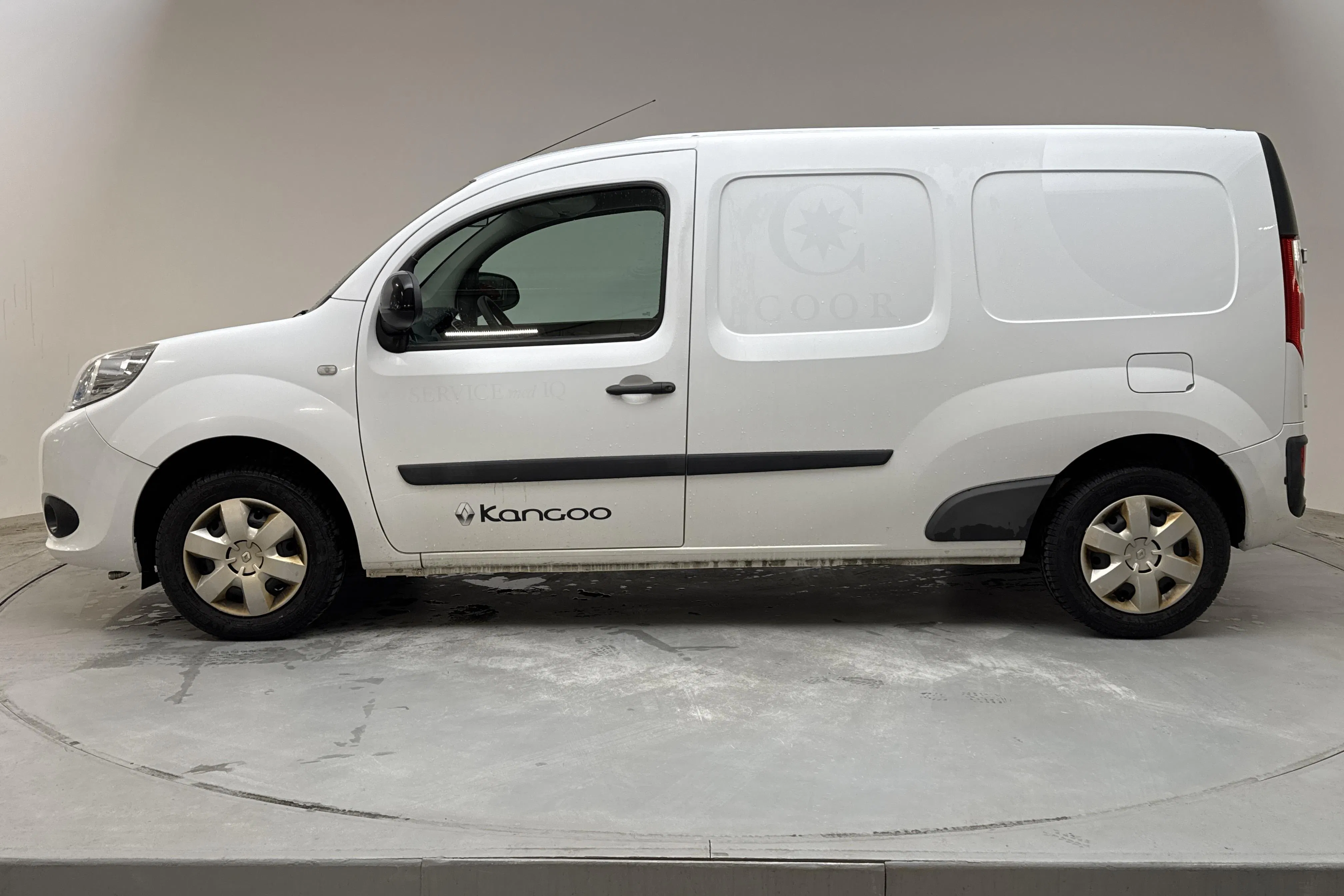 Presentation photo 2 of 13: Renault Kangoo 1.5 dCi Maxi skåp (90hk) - 87 630 km - Manual - white - 2018