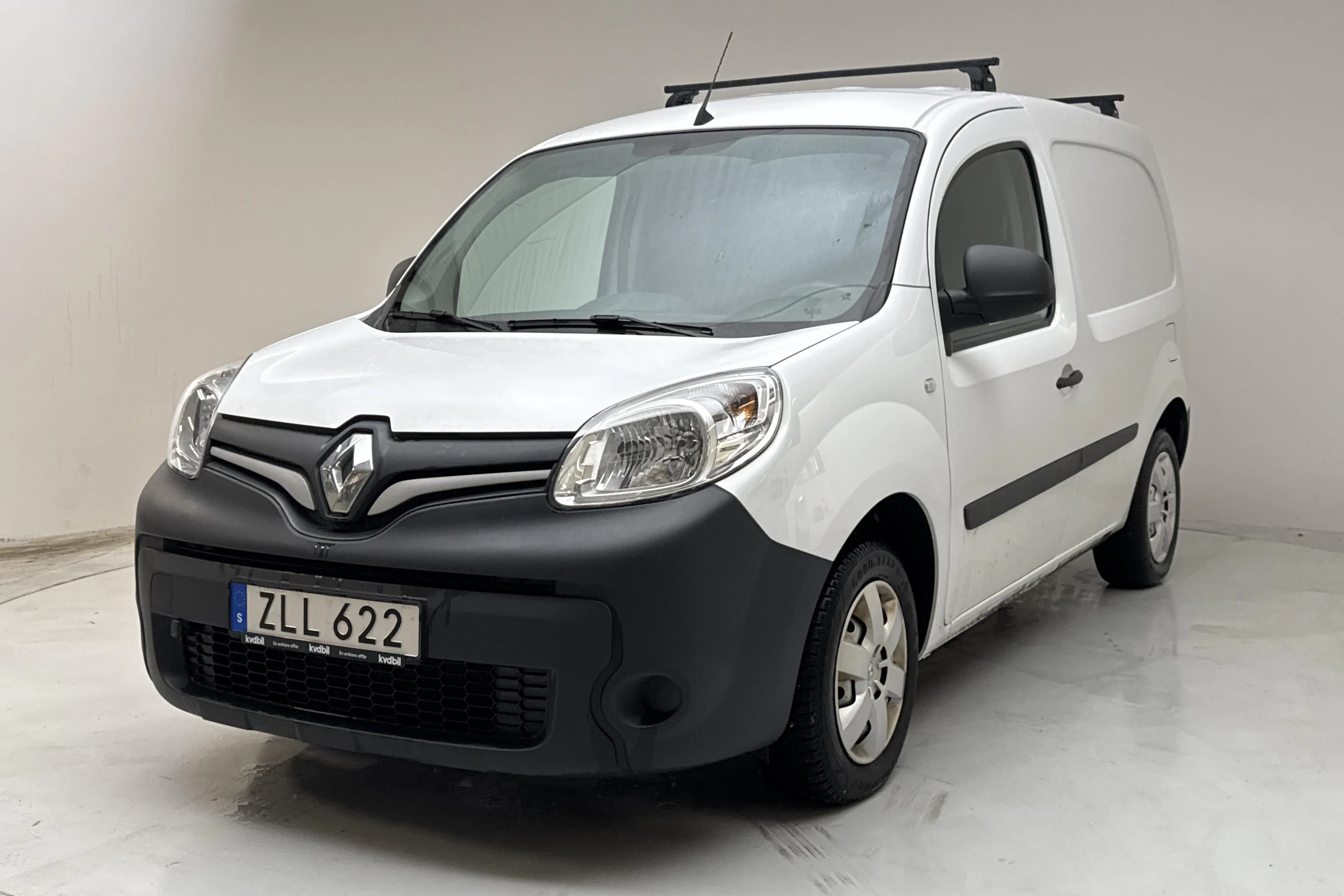 Presentationsfoto 1 av 12: Renault Kangoo 1.5 dCi Skåp (95hk) - 7 445 mil - Manuell - vit - 2020