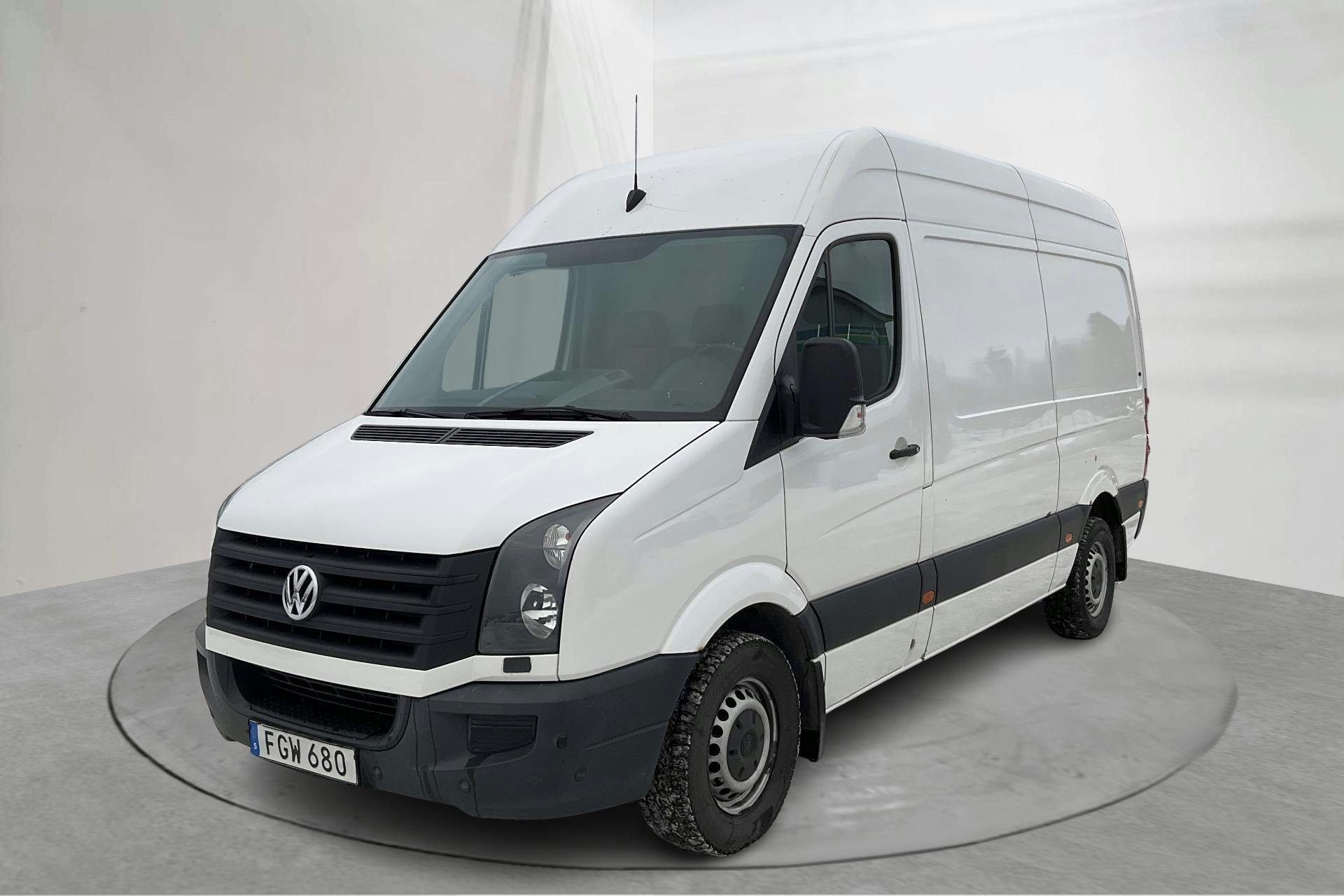 Præsentationsfoto 1 af 13: VW Crafter 35 2.0 TDI Skåp (163hk) - 171 500 kilometer - Manuel - Hvid - 2016