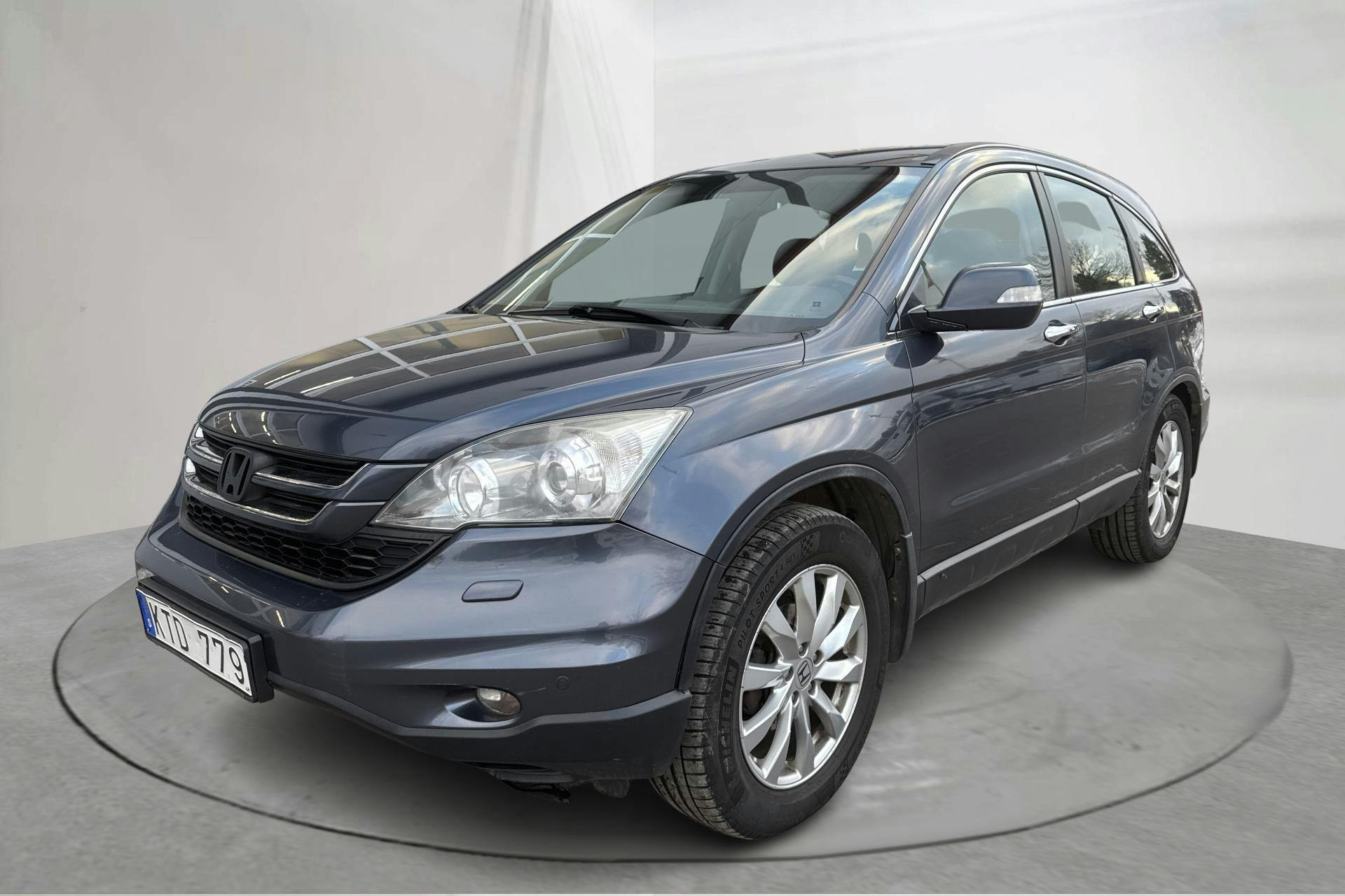 Presentationsfoto 1 av 14: Honda CR-V 2.2 I-CTDI (150hk) - 22 076 mil - Automat - Dark Grey - 2010