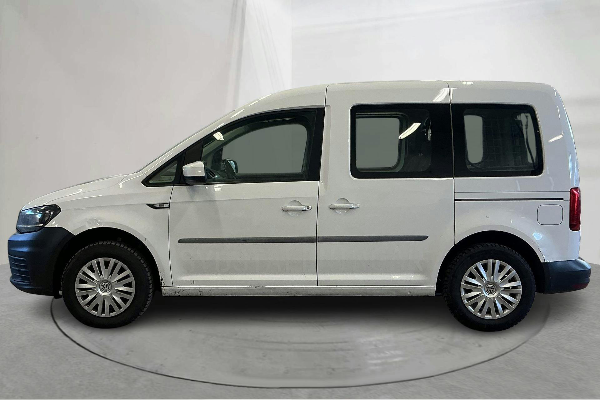 Presentation photo 2 of 18: VW Caddy Life 2.0 TDI (102hk) - 223 590 km - Manual - white - 2017