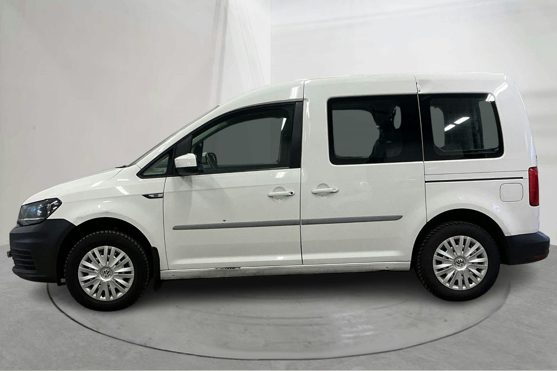Presentation photo 2 of 17: VW Caddy 2.0 TDI Skåp (102hk) - 225 860 km - Manual - white - 2020