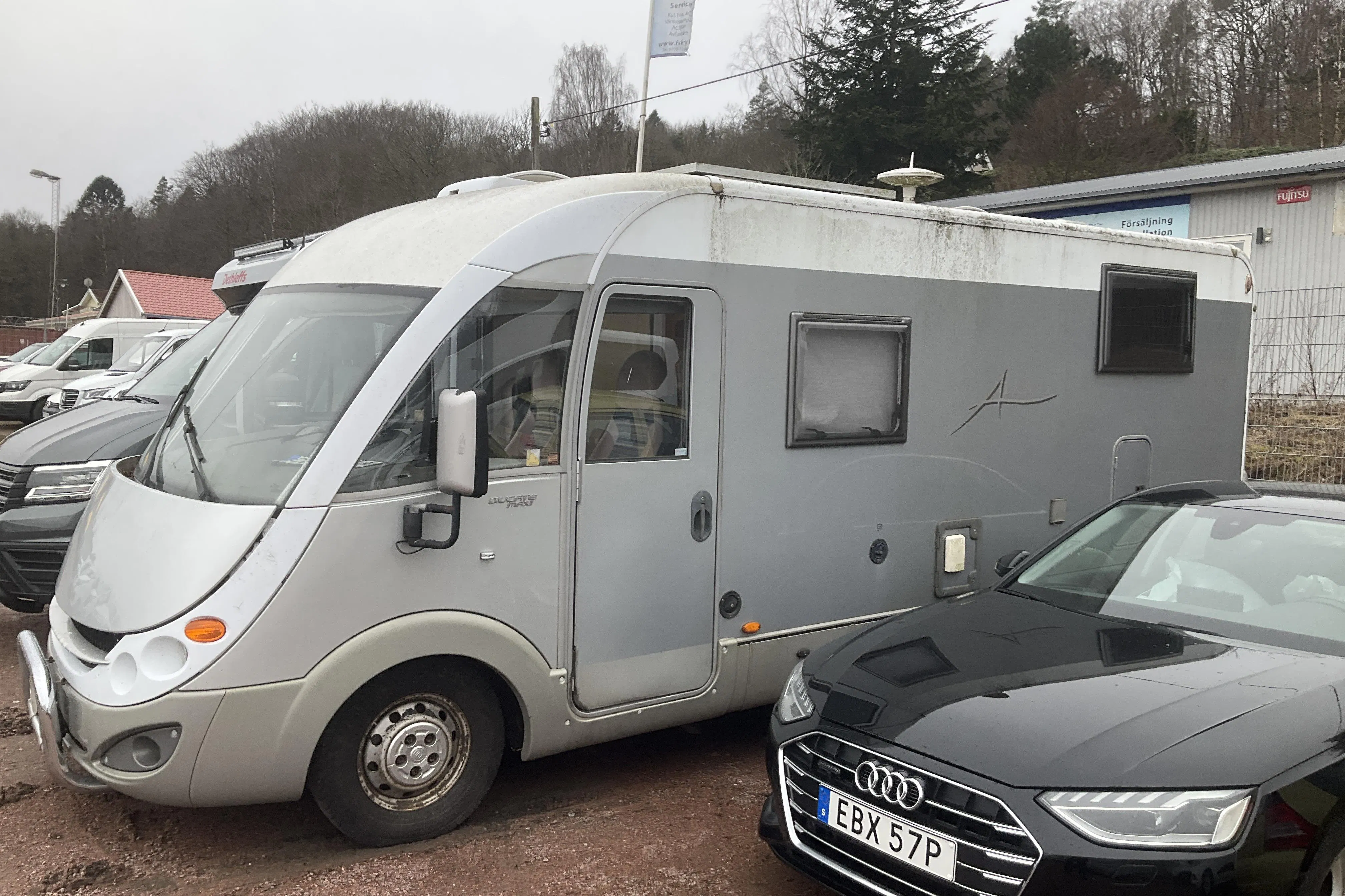 Presentation photo 2 of 25: FIAT burstner Aviano I640 G Husbil (Rep.Objekt) - 121 310 km - Manual - white - 2008