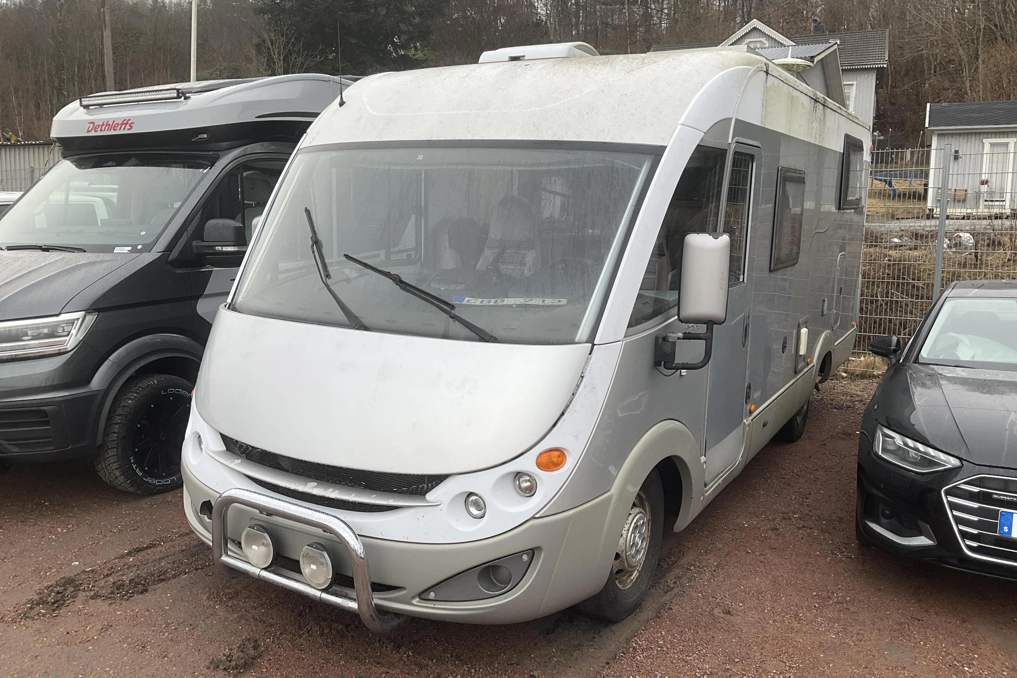Presentation photo 1 of 25: FIAT burstner Aviano I640 G Husbil (Rep.Objekt) - 121 310 km - Manual - white - 2008