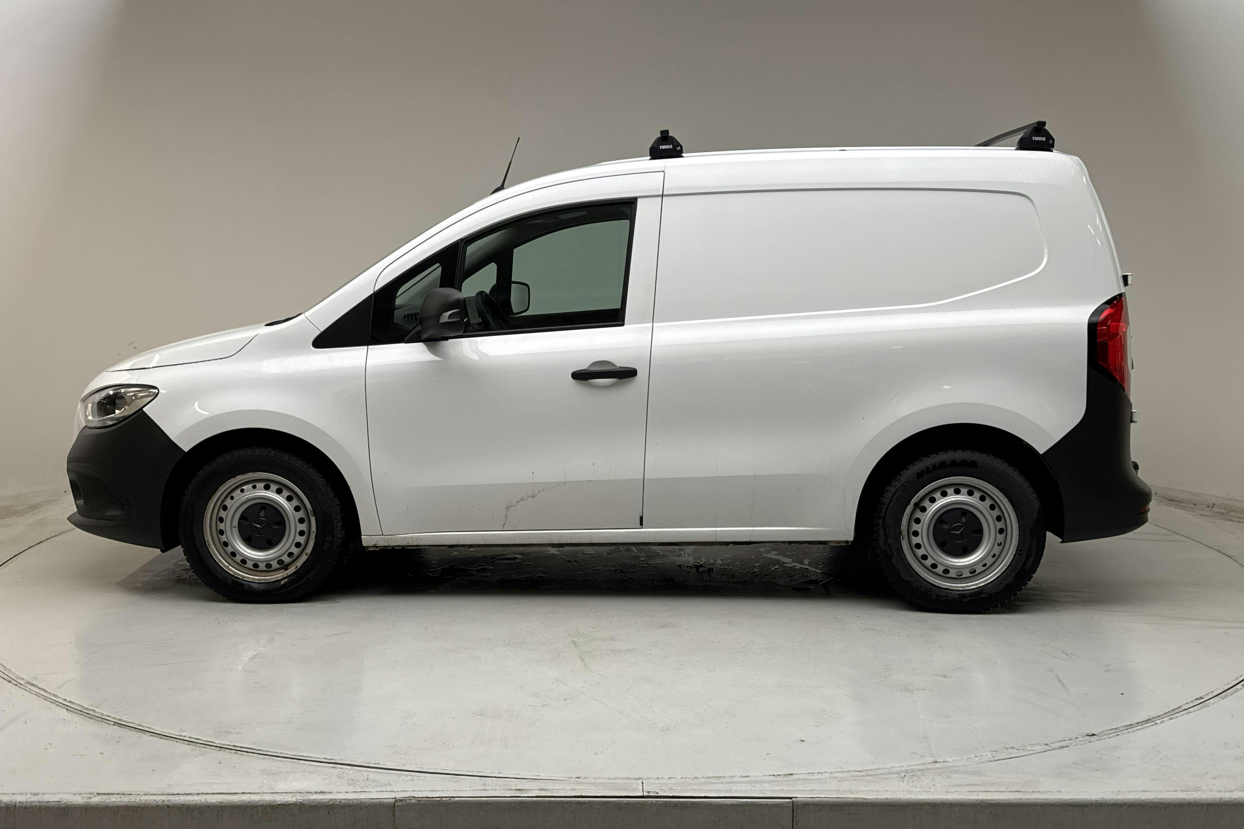 Presentationsfoto 2 av 14: Mercedes Citan 110 1.5 CDI (95hk) - 6 621 mil - Automat - vit - 2023