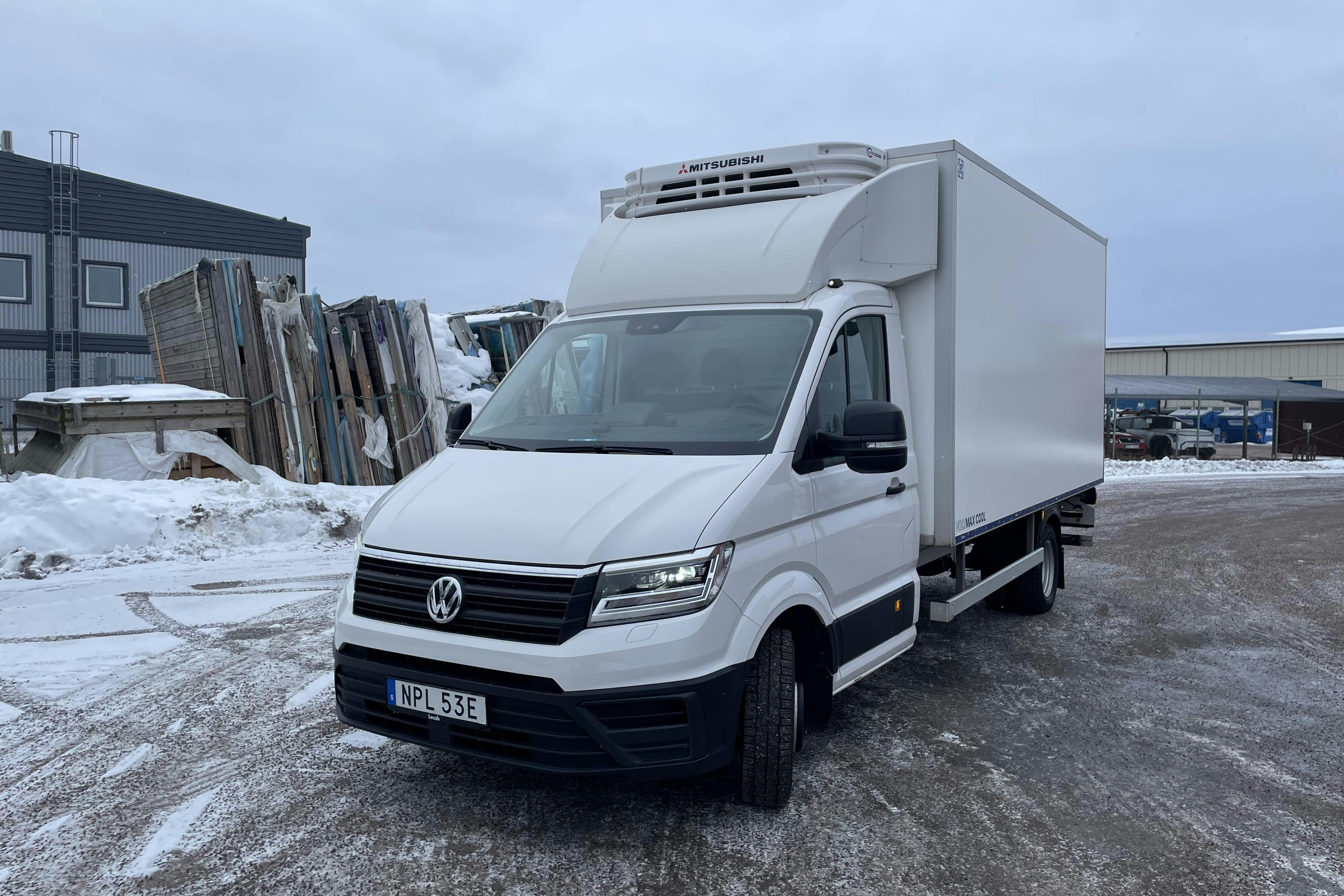 Præsentationsfoto 1 af 39: Volkswagen Crafter 50 - 0 kilometer - Salgsautomat - Hvid - 2021