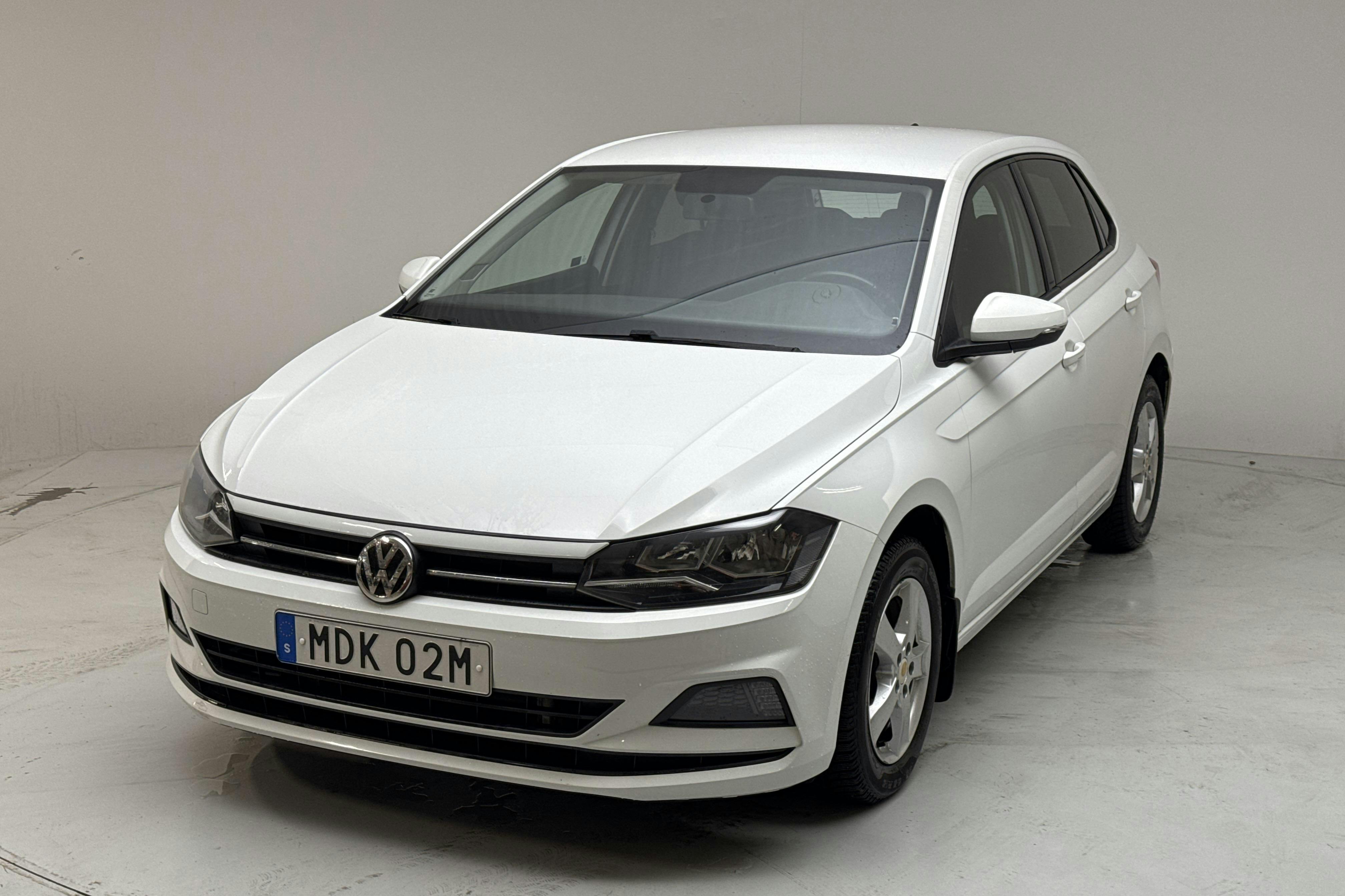Presentation photo 1 of 12: VW Polo 1.0 TSI 5dr (95hk) - 146 290 km - Automatic - white - 2020