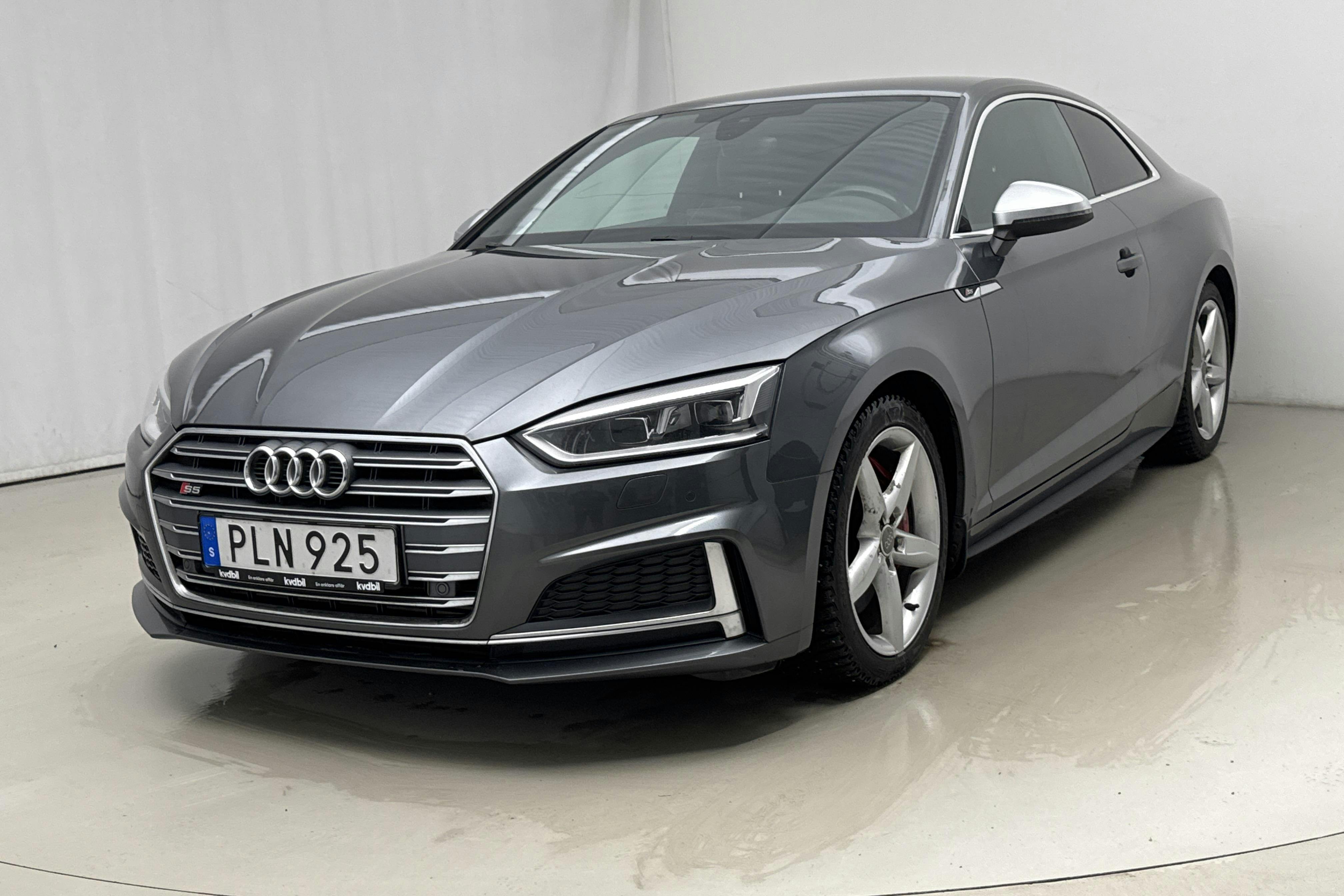 Præsentationsfoto 1 af 16: Audi S5 Coupé 3.0 TFSI Coupé quattro (354hk) - 158 090 kilometer - Salgsautomat - grå - 2018