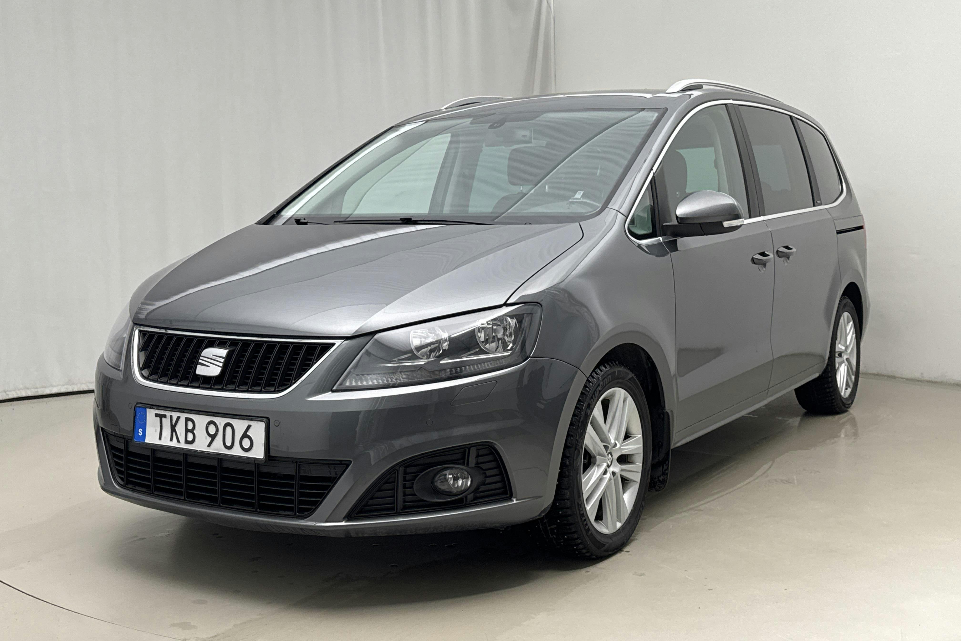 Præsentationsfoto 1 af 23: Seat Alhambra 1.4 TSI Ecomotive (150hk) - 194 480 kilometer - Salgsautomat - grå - 2015