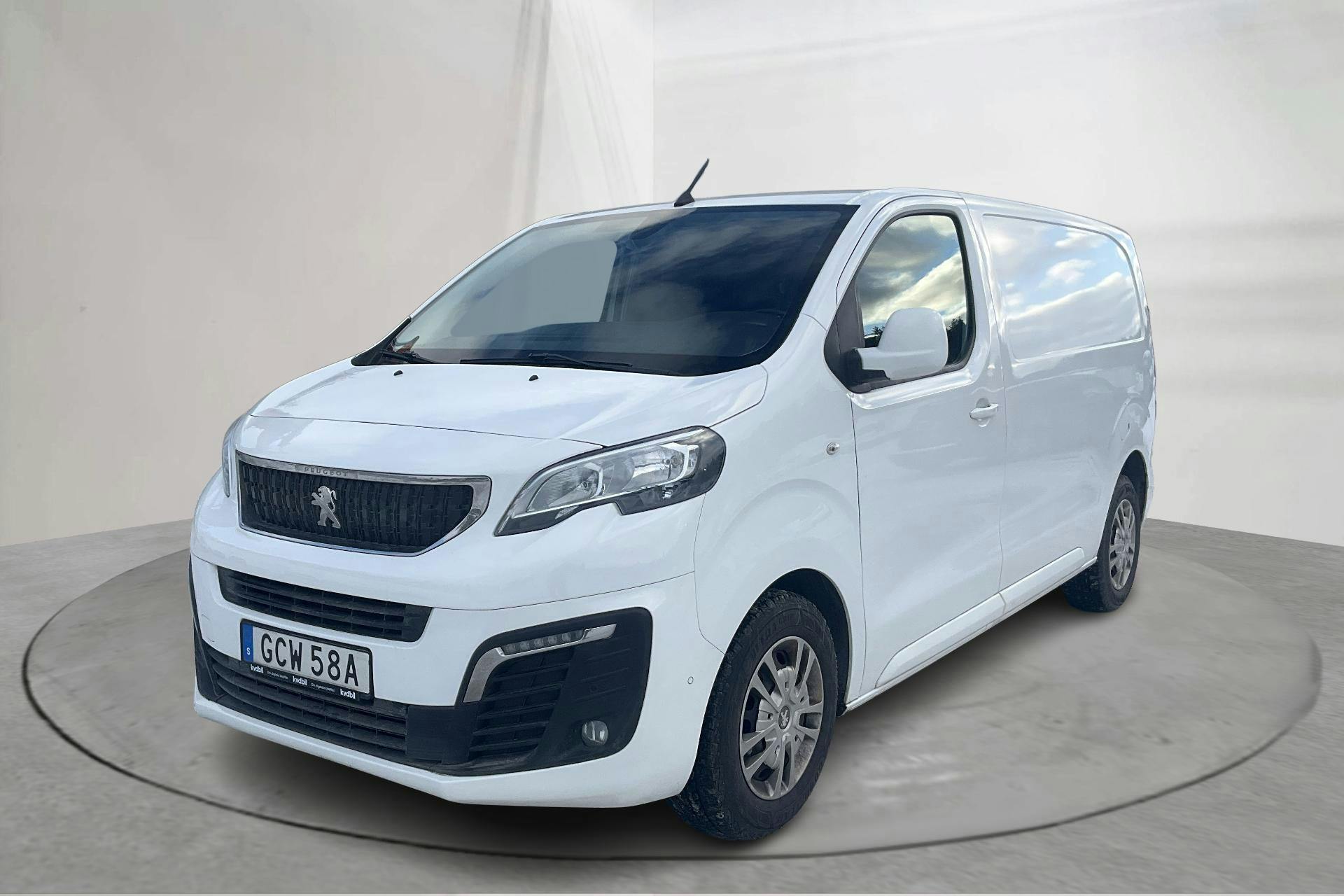 Presentationsfoto 1 av 13: Peugeot Expert BlueHDi Skåp (122hk) - 6 182 mil - Automat - vit - 2020