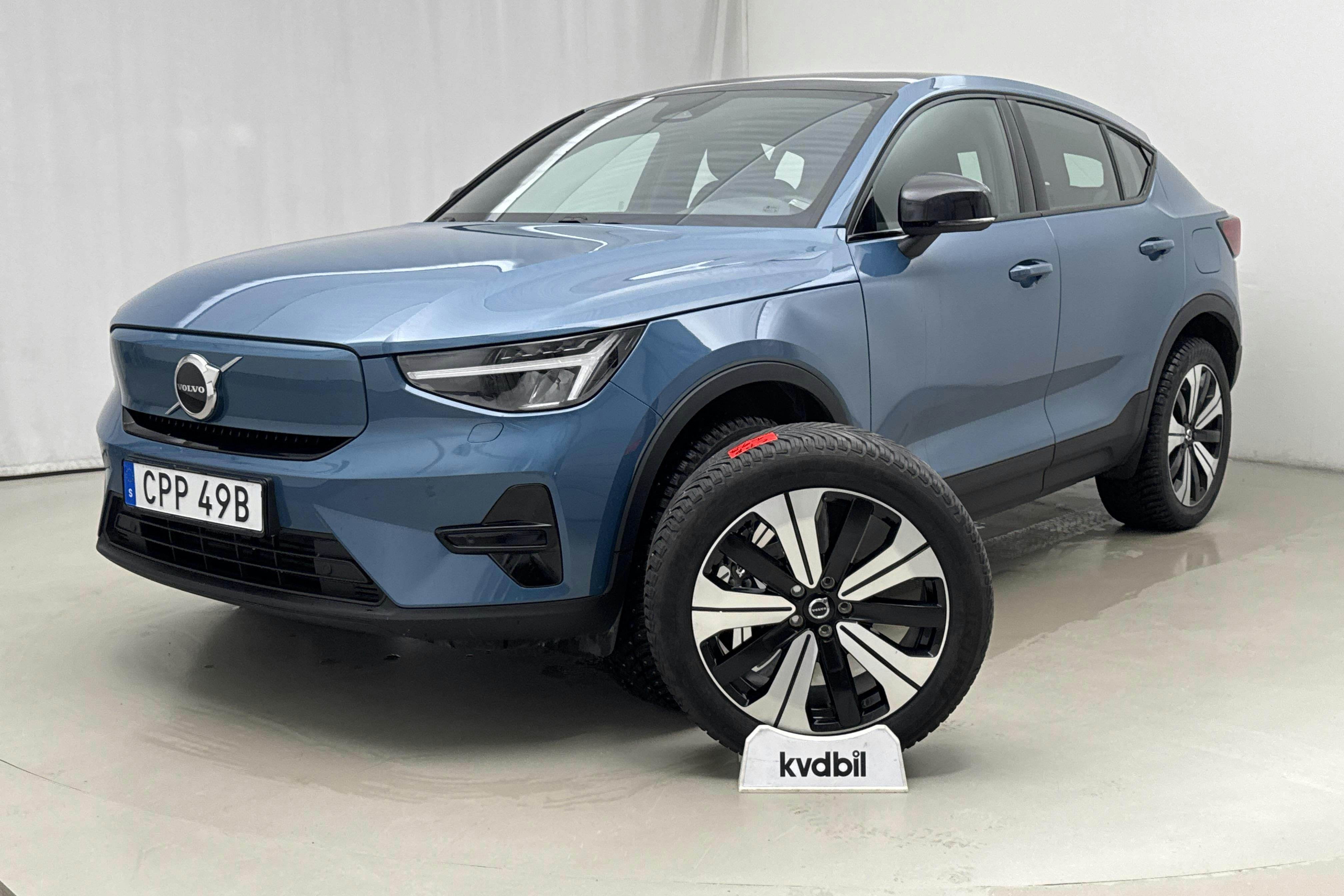 Presentationsfoto 1 av 20: Volvo C40 Recharge (231hk) - 3 617 mil - Automat - blå - 2023