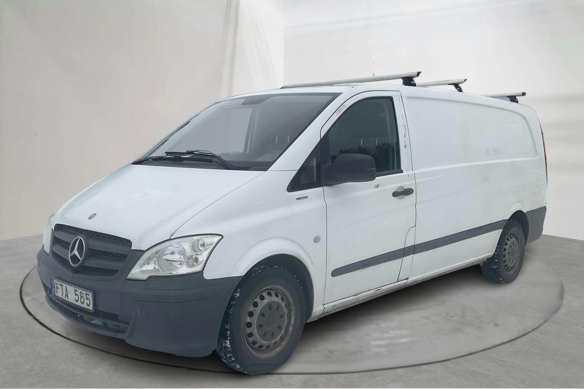Presentationsfoto 1 av 12: Mercedes Vito 113 CDI W639 (136hk) - 14 915 mil - Manuell - vit - 2013