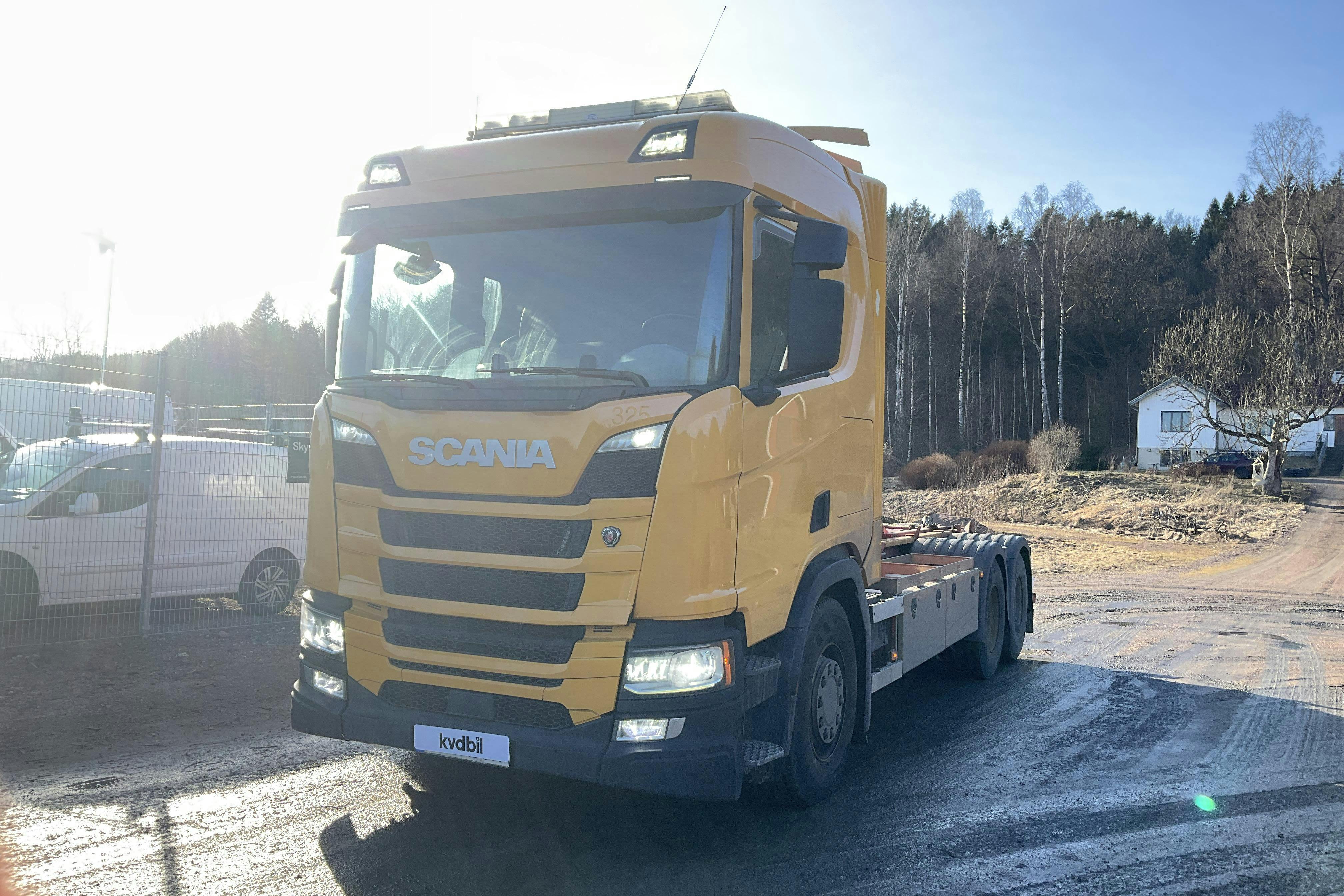Presentation photo 1 of 46: SCANIA R500B NB - 392 913 km - Automatic - yellow - 2019