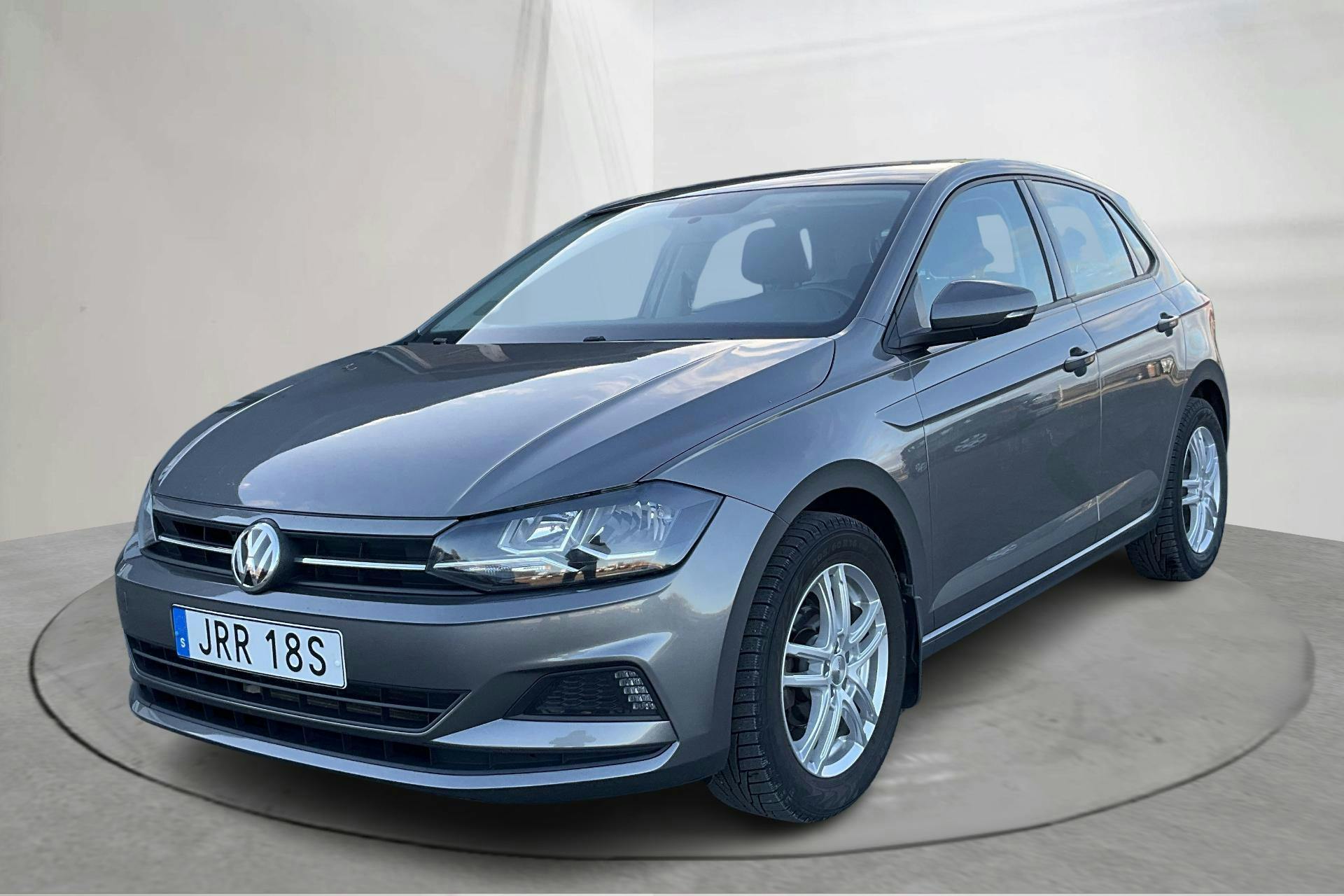 Præsentationsfoto 1 af 14: VW Polo 1.0 TSI 5dr (95hk) - 69 450 kilometer - Manuel - Dark Grey - 2020