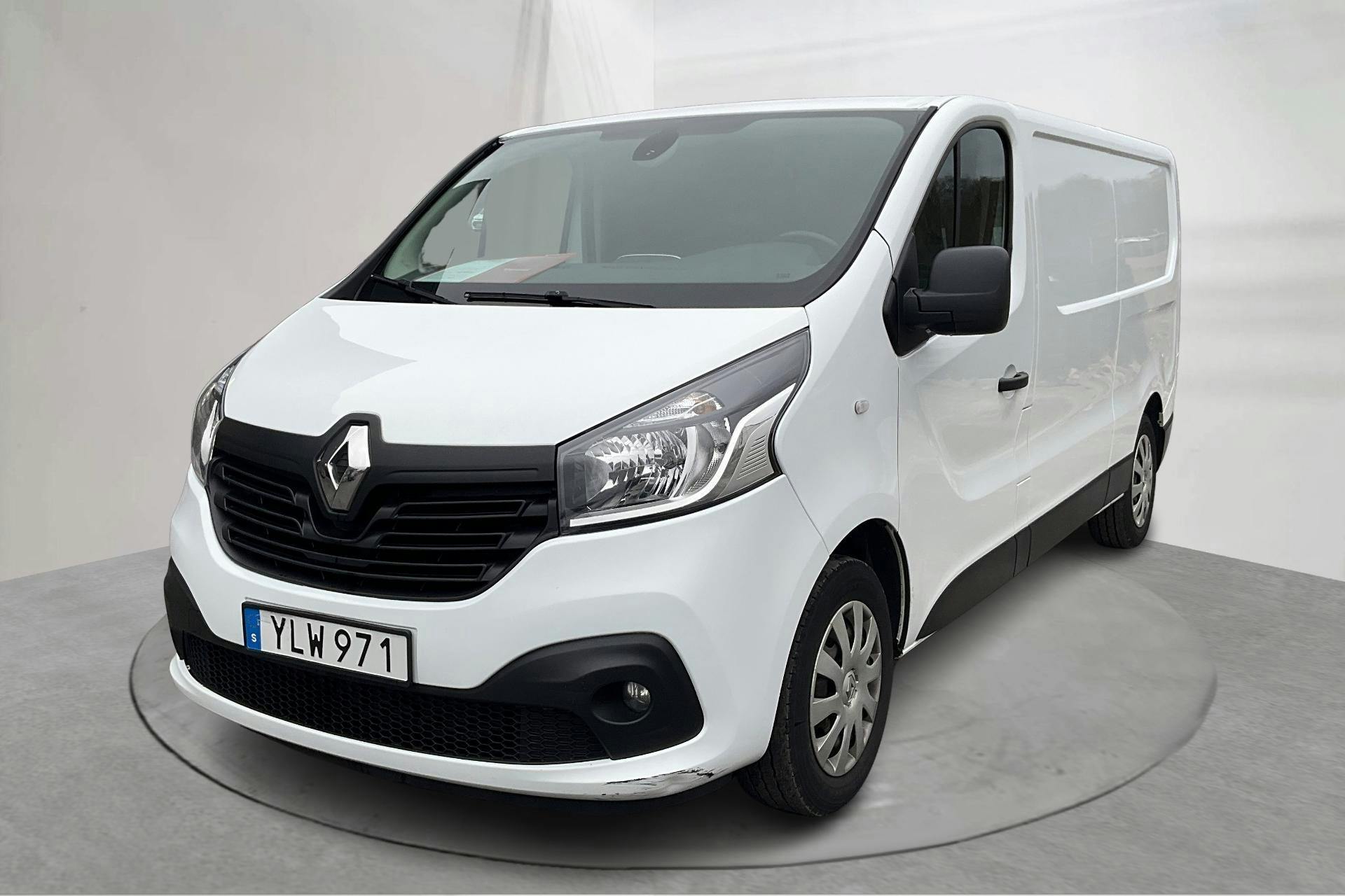 Præsentationsfoto 1 af 16: Renault Trafic 1.6 dCi Skåp (125hk) - 207 630 kilometer - Manuel - Hvid - 2018