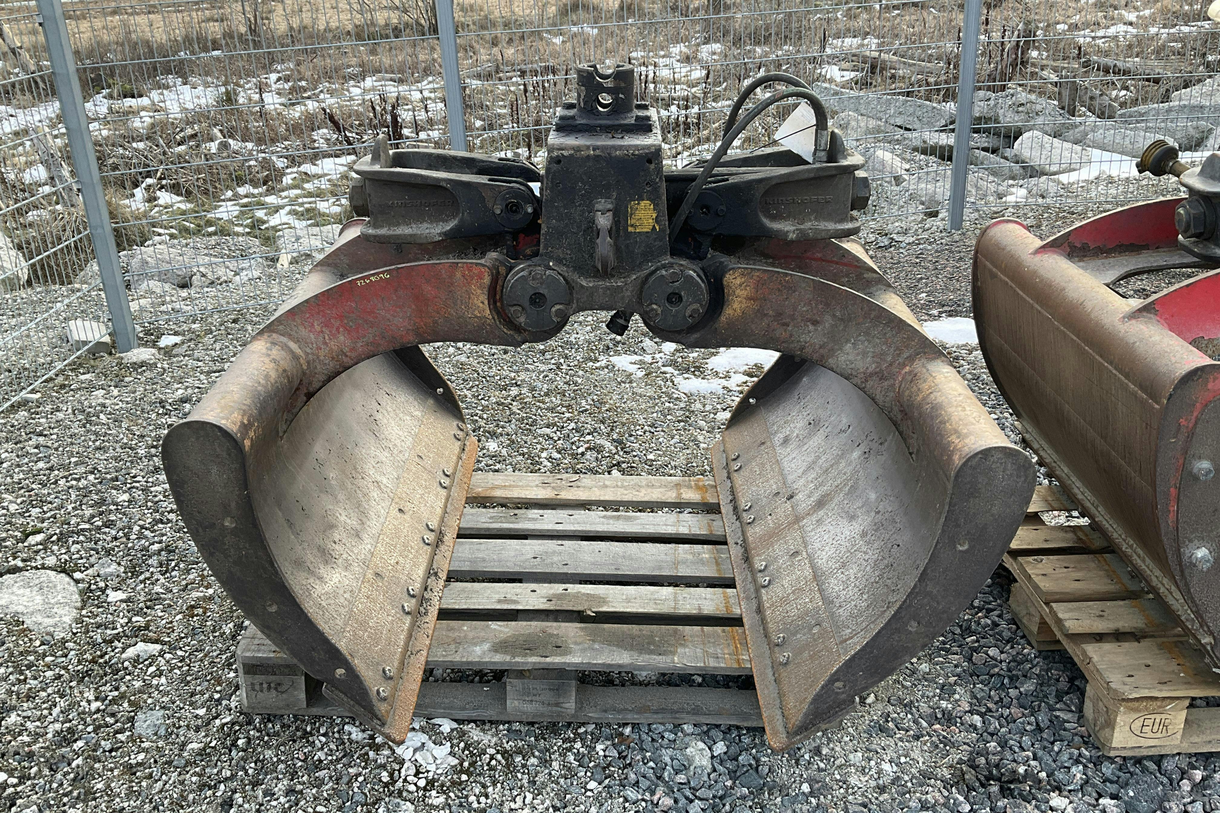 Presentationsfoto 1 av 9: Kinshofer skopa till kran - 0 km