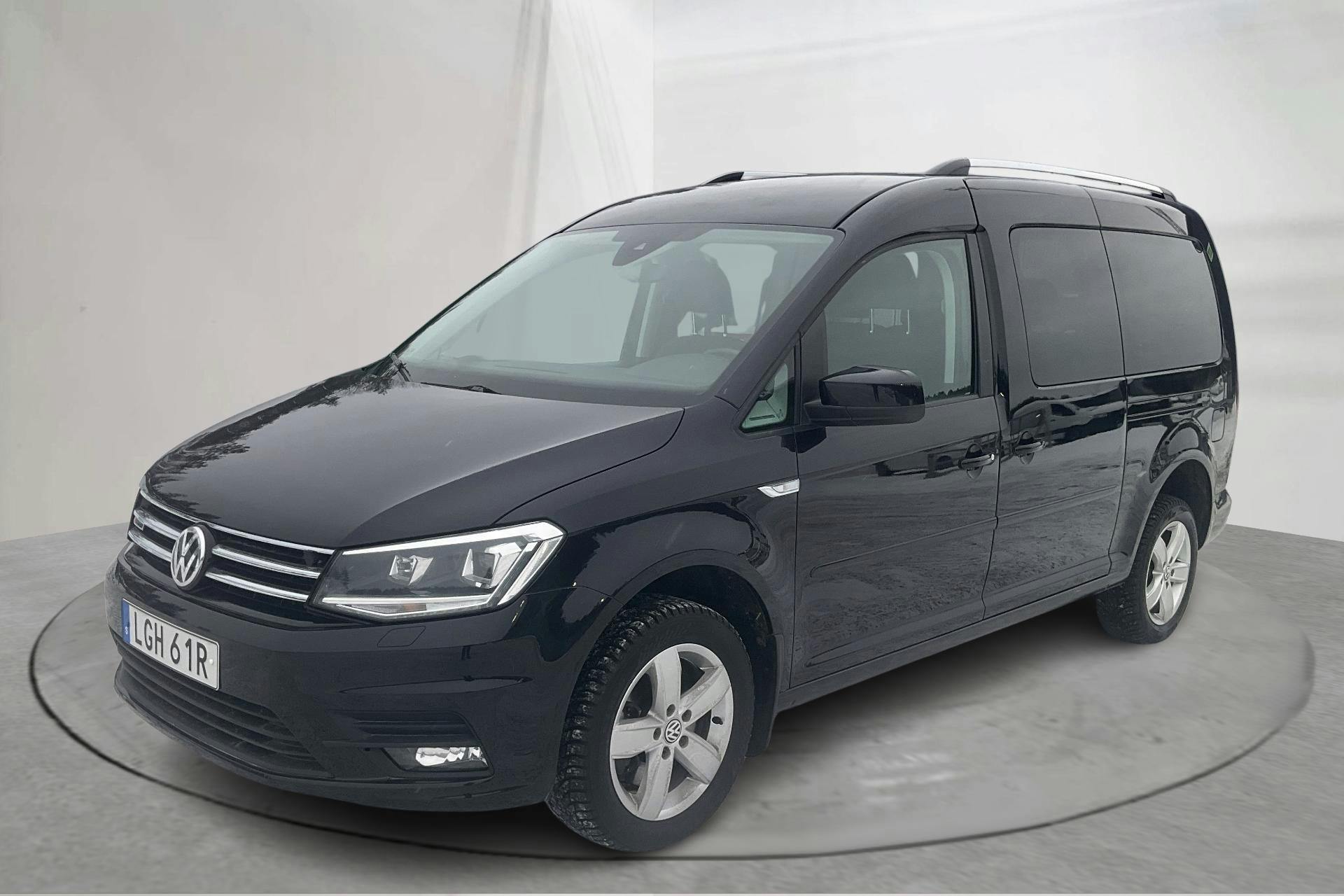 Presentationsfoto 1 av 14: VW Caddy Maxi Life 2.0 TDI 4MOTION (150hk) - 1 841 mil - Automat - svart - 2020