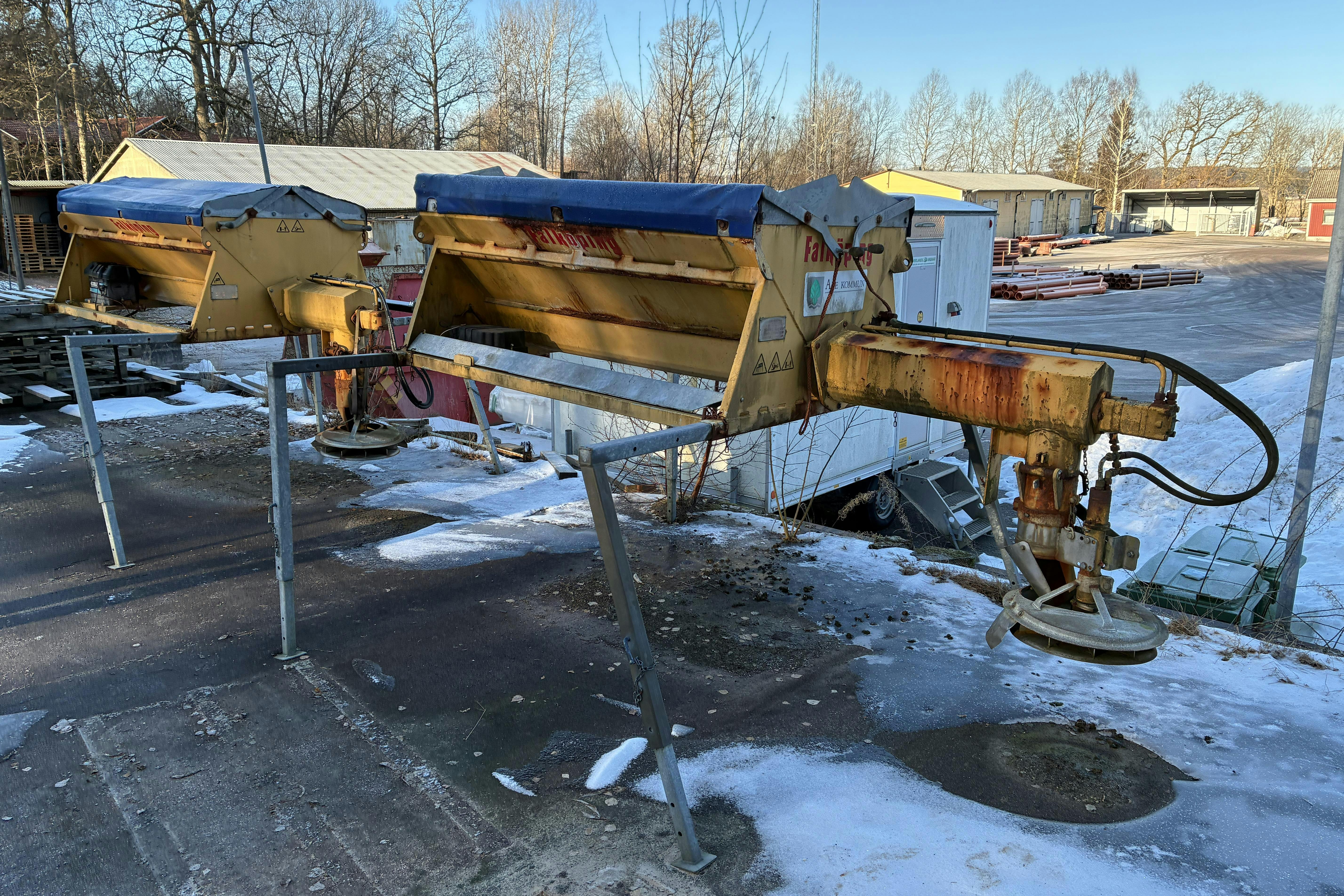 Presentationsfoto 1 av 9: Falköping / Friggeråkers C-06M saltspridare 600 liters - 0 km - 2007