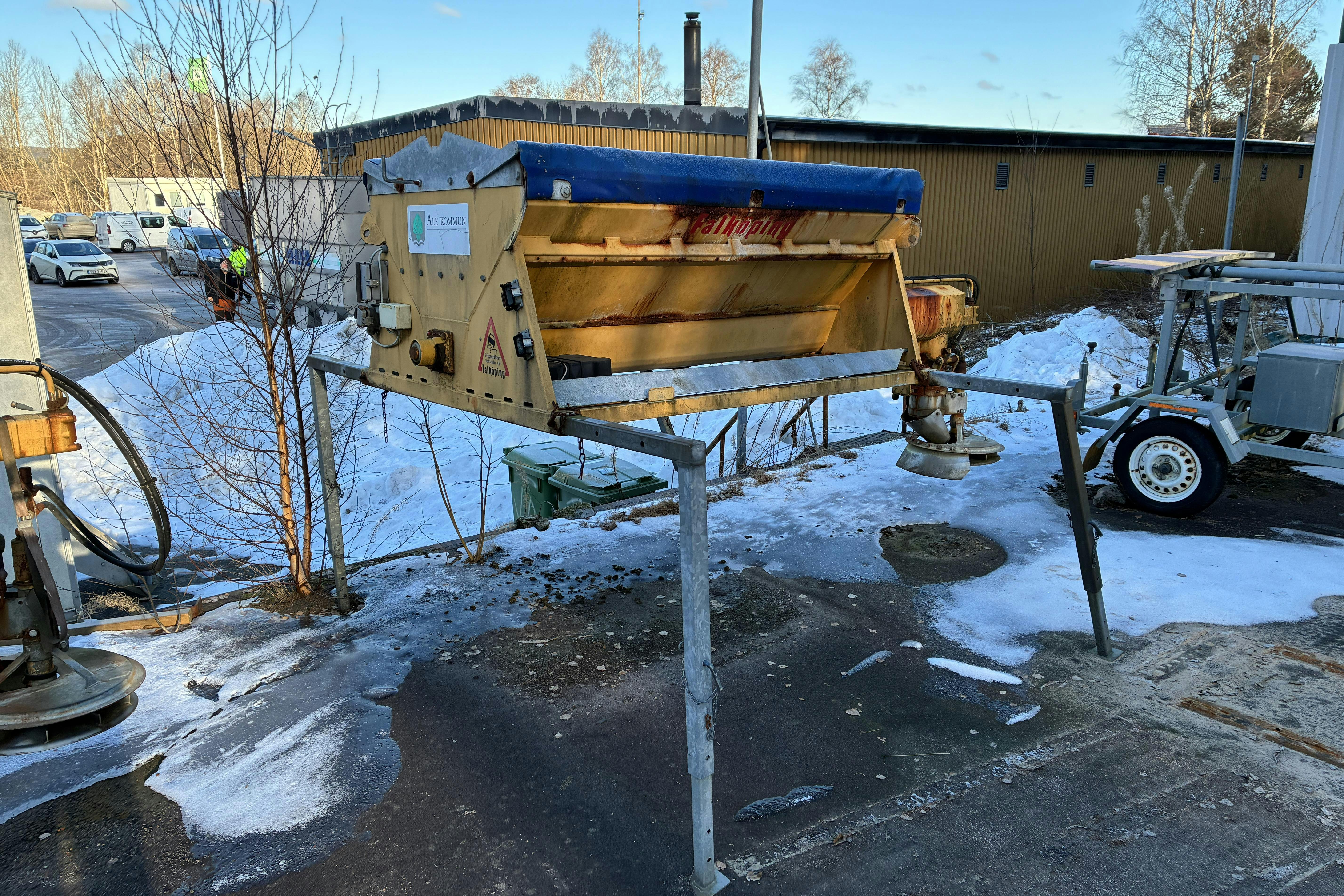 Presentationsfoto 2 av 9: Falköping / Friggeråkers C-06M saltspridare 600 liters - 0 km - 2007