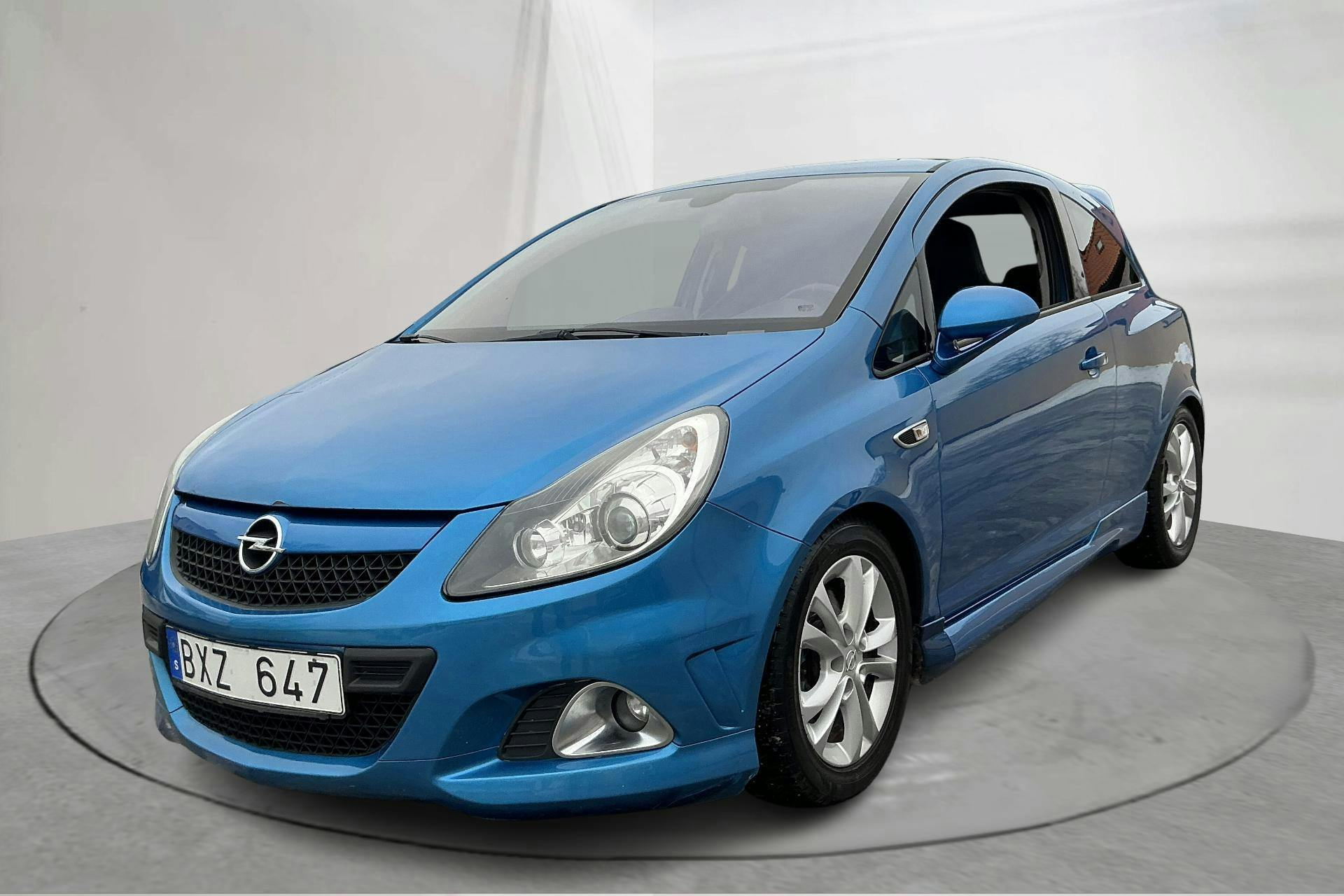 Præsentationsfoto 1 af 14: Opel Corsa 1.6 OPC (192hk) - 159 510 kilometer - Manuel - Blå farve - 2009
