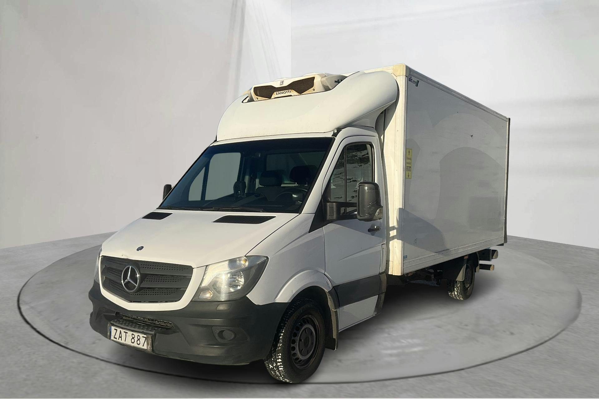 Presentation photo 1 of 15: Mercedes Sprinter 316 CDI Volymskåp (163hk) - 273 250 km - Automatic - white - 2017