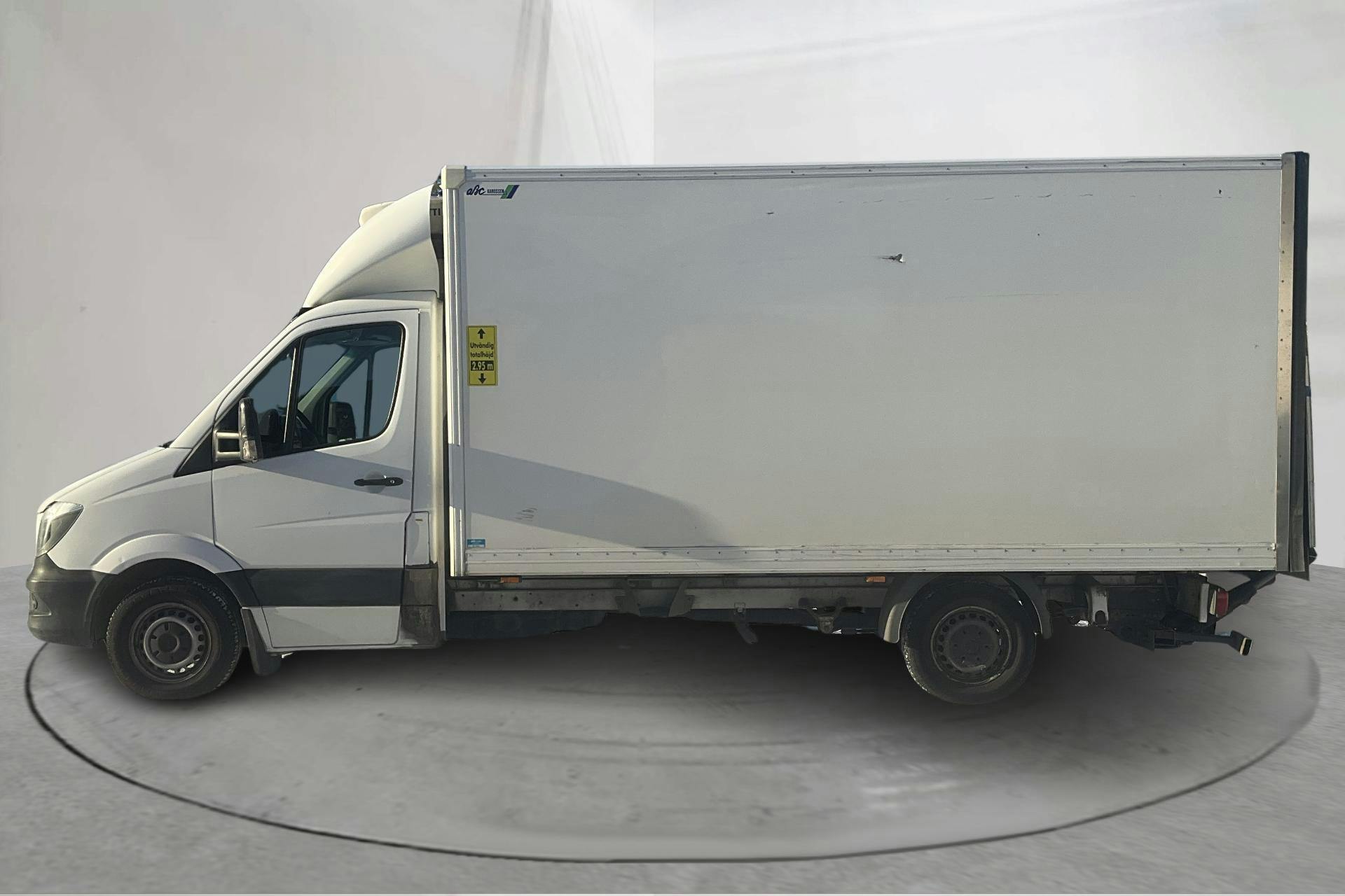 Presentation photo 2 of 15: Mercedes Sprinter 316 CDI Volymskåp (163hk) - 273 250 km - Automatic - white - 2017