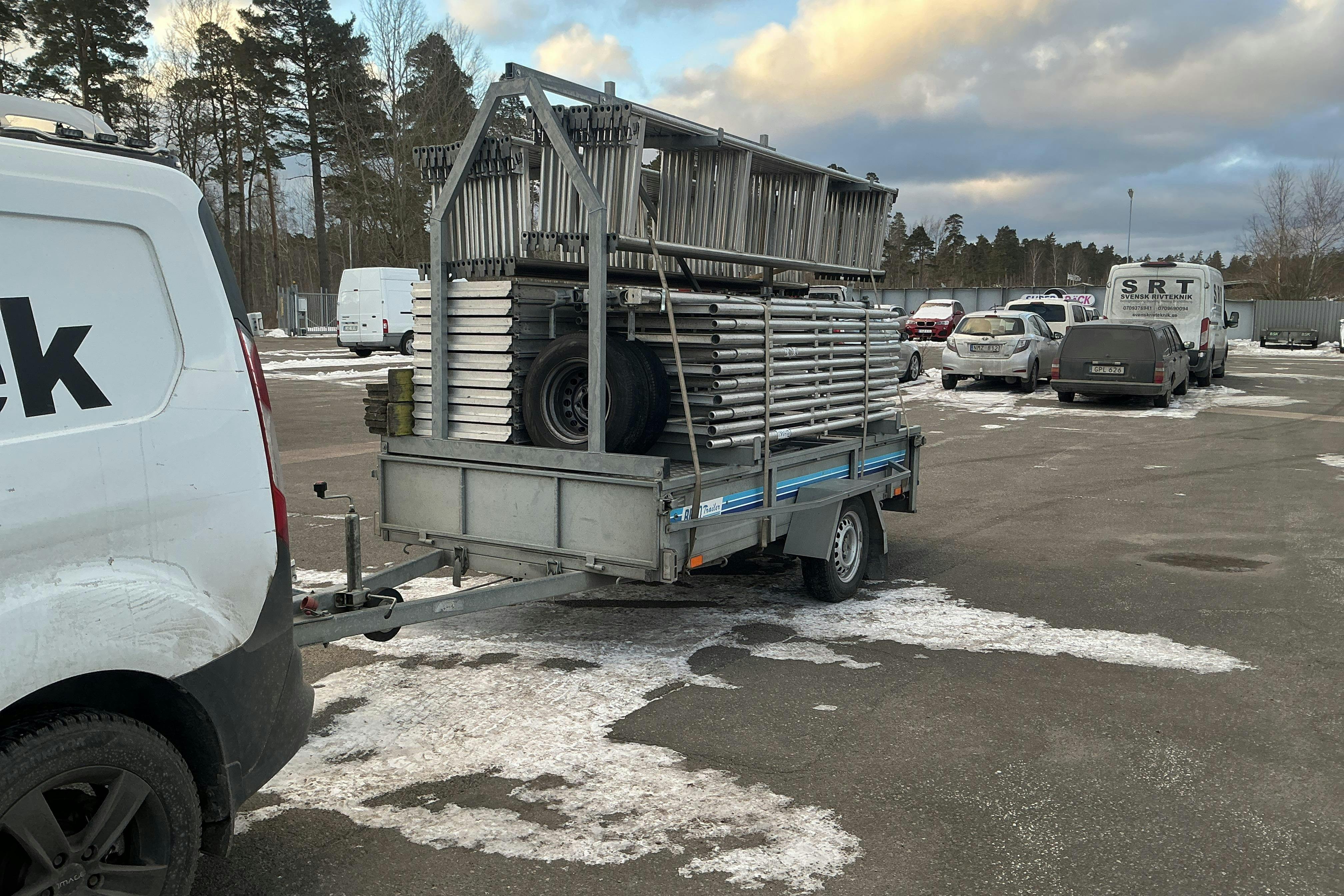 Presentation photo 1 of 12: REKO TRAILER FF 4921-01 - 0 km - 2018