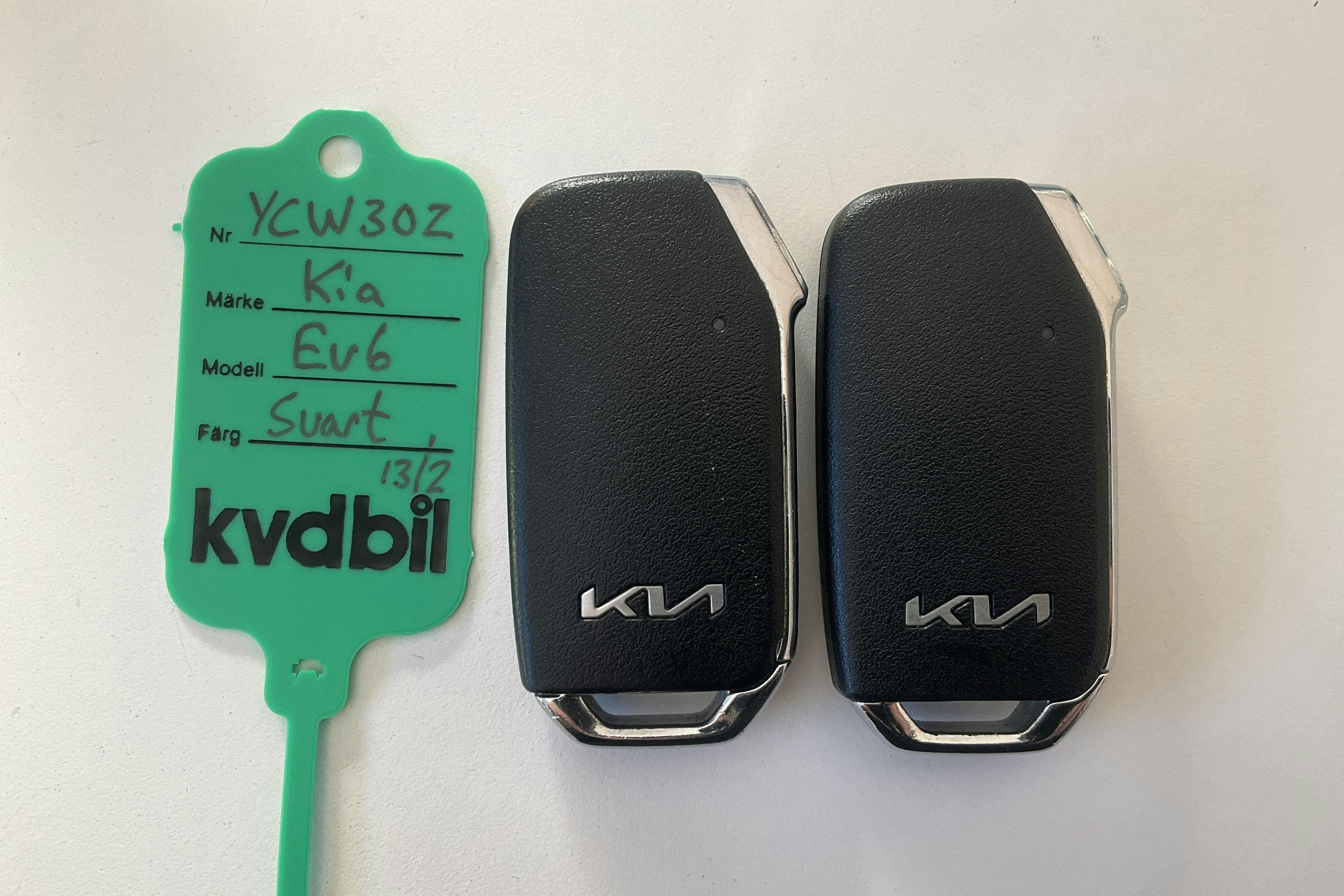 Presentation photo 24 of 24: KIA EV6 RWD (228hk) - 56 730 km - Automatic - black - 2022