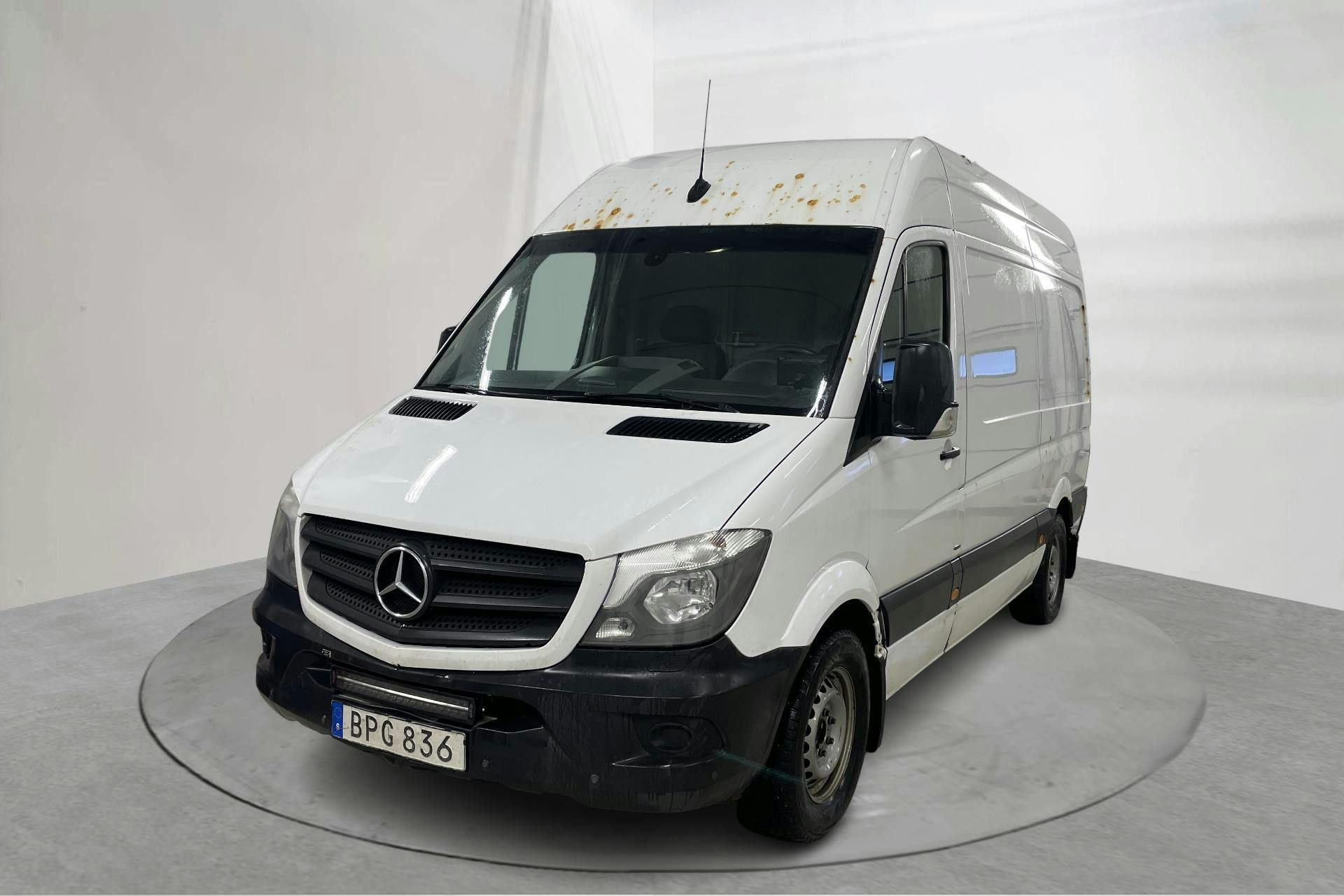 Presentationsfoto 1 av 14: Mercedes Sprinter 316 CDI (163hk) - 39 711 mil - Automat - vit - 2018