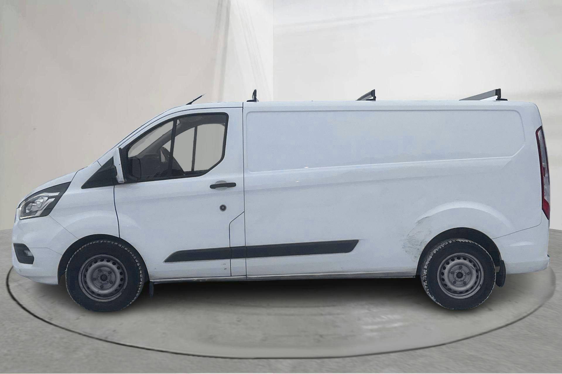 Presentationsfoto 2 av 13: Ford Transit Custom 300 (130hk) - 4 179 mil - Automat - vit - 2023