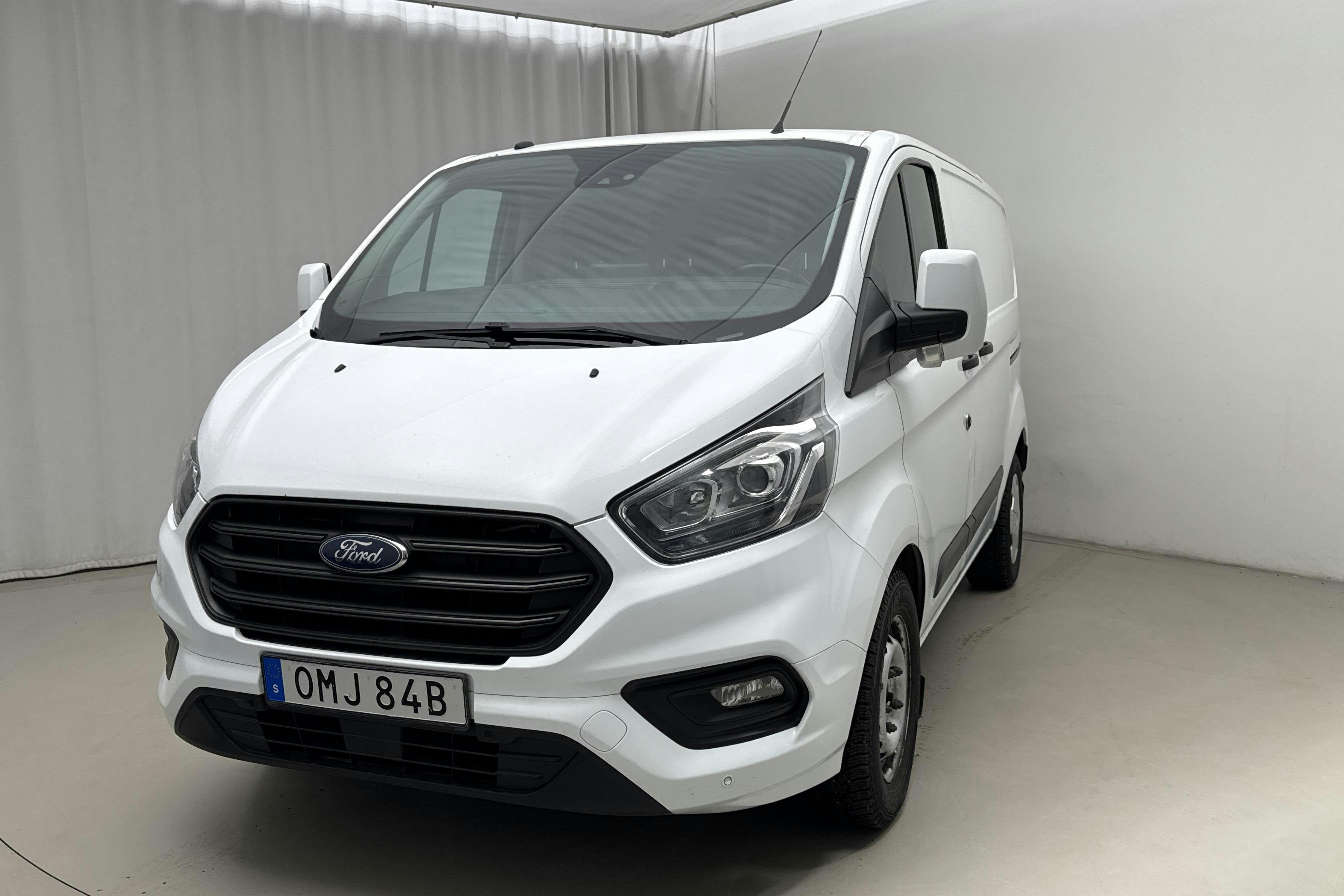 Presentationsfoto 1 av 14: Ford Transit Custom 300 (130hk) - 11 041 mil - Automat - vit - 2019