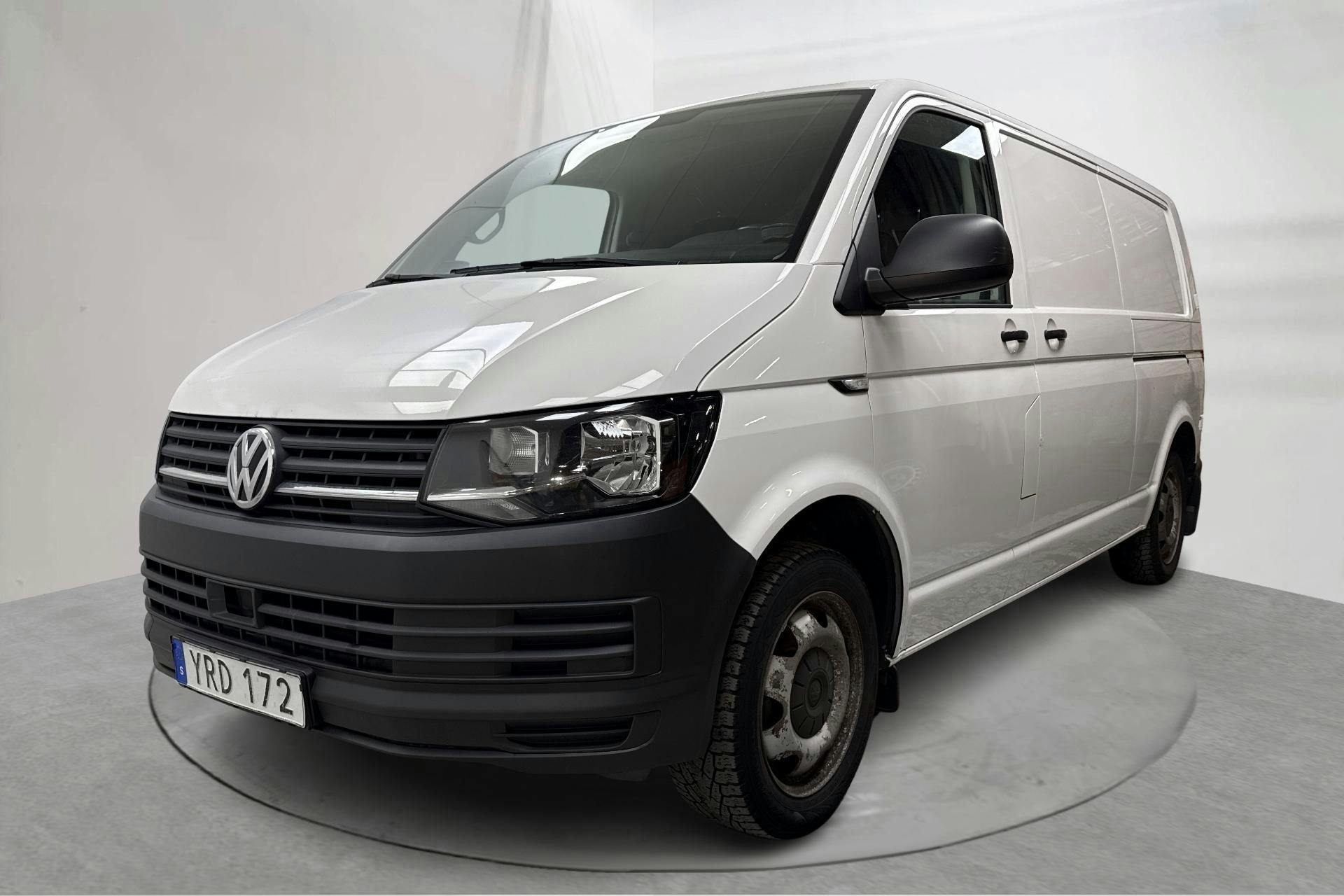 Präsentationsfoto 1 von 16: VW Transporter T6 2.0 TDI BMT Skåp (102hk) - 128 940 Kilometer - Handbuch - Weiß - 2018