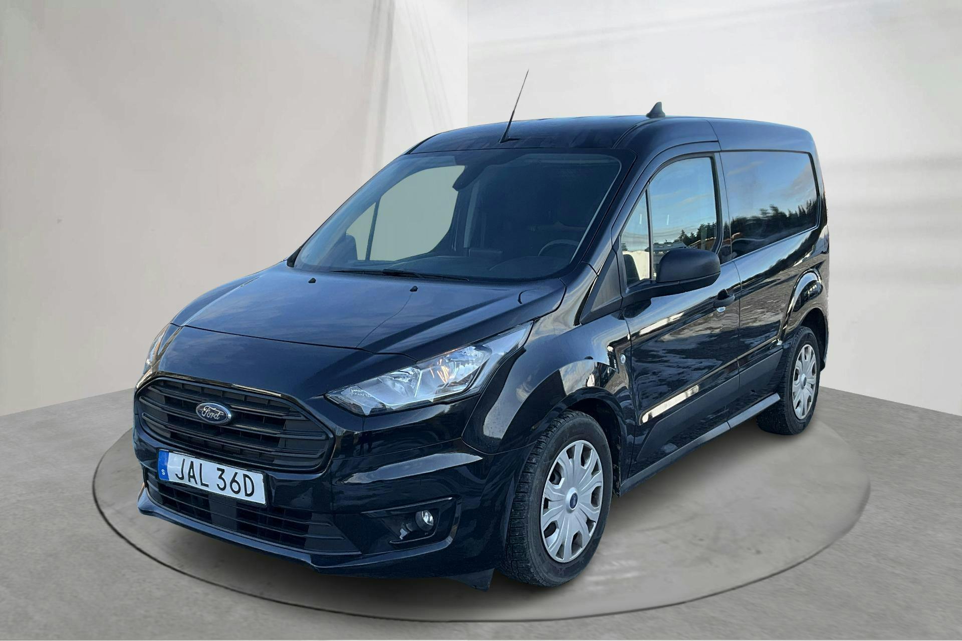Präsentationsfoto 1 von 14: Ford Transit Connect 1.0T Ecoboost E85 (100hk) - 19 540 Kilometer - Handbuch - Schwarz - 2023