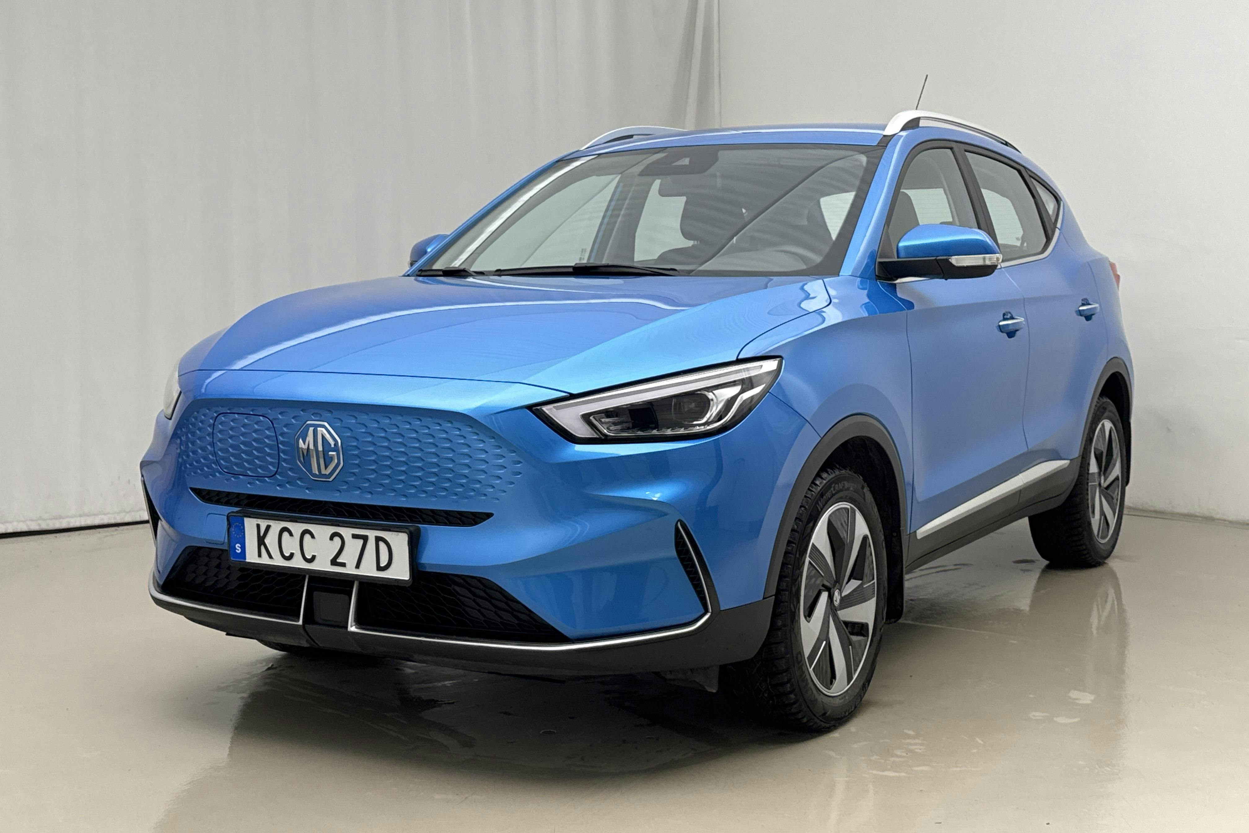 Presentationsfoto 1 av 20: MG ZS EV (156hk) - 541 mil - Automat - blå - 2023