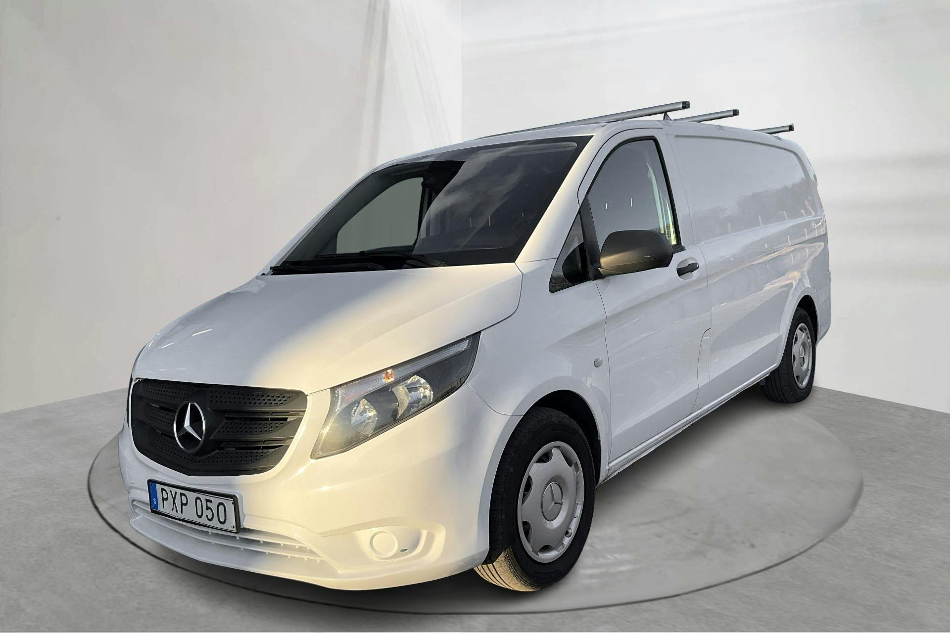 Presentationsfoto 1 av 16: Mercedes Vito 114 CDI W640 (136hk) - 22 160 mil - Automat - vit - 2017