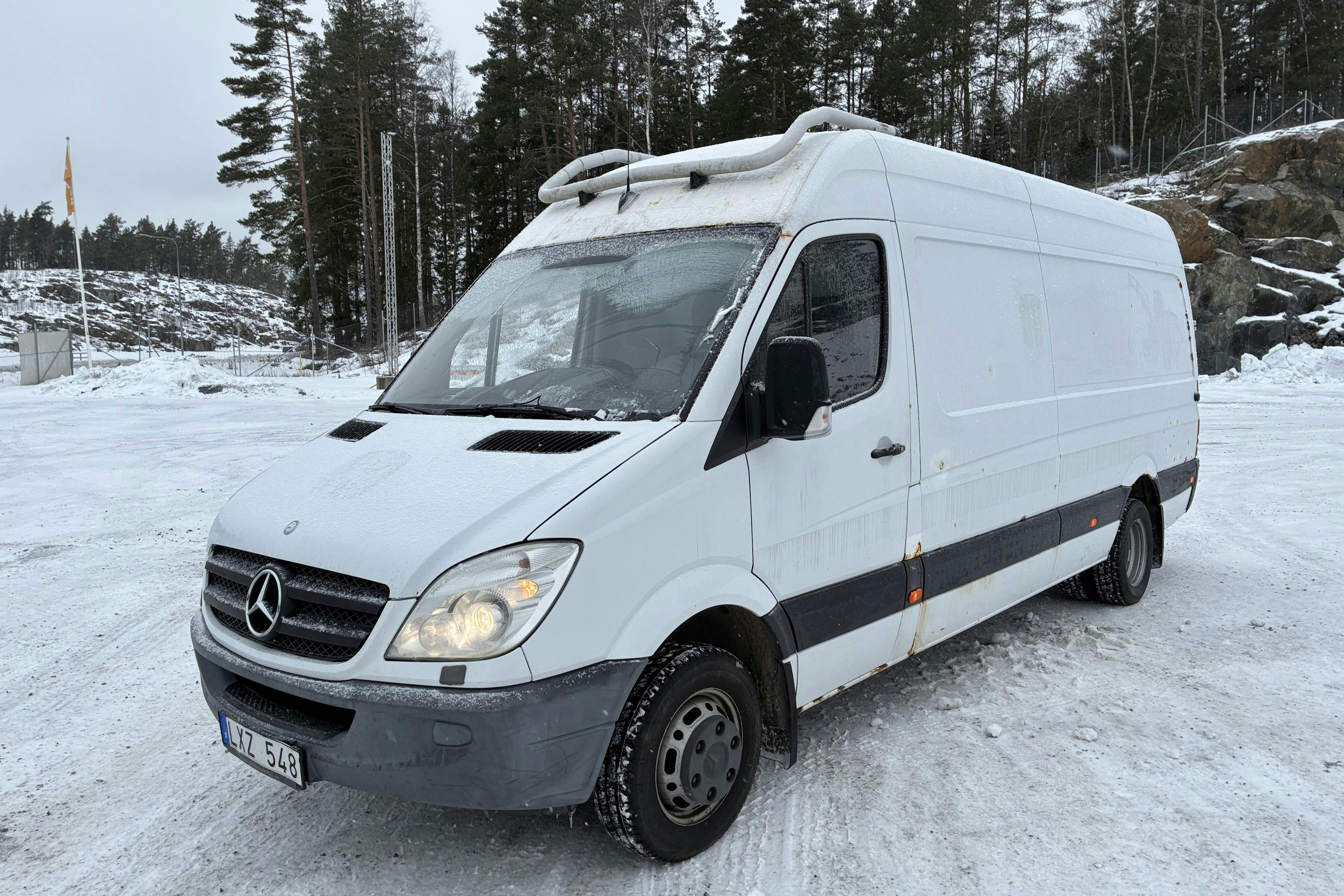 Presentationsfoto 1 av 94: Mercedes Sprinter - 229 736 km - Automat - vit - 2012