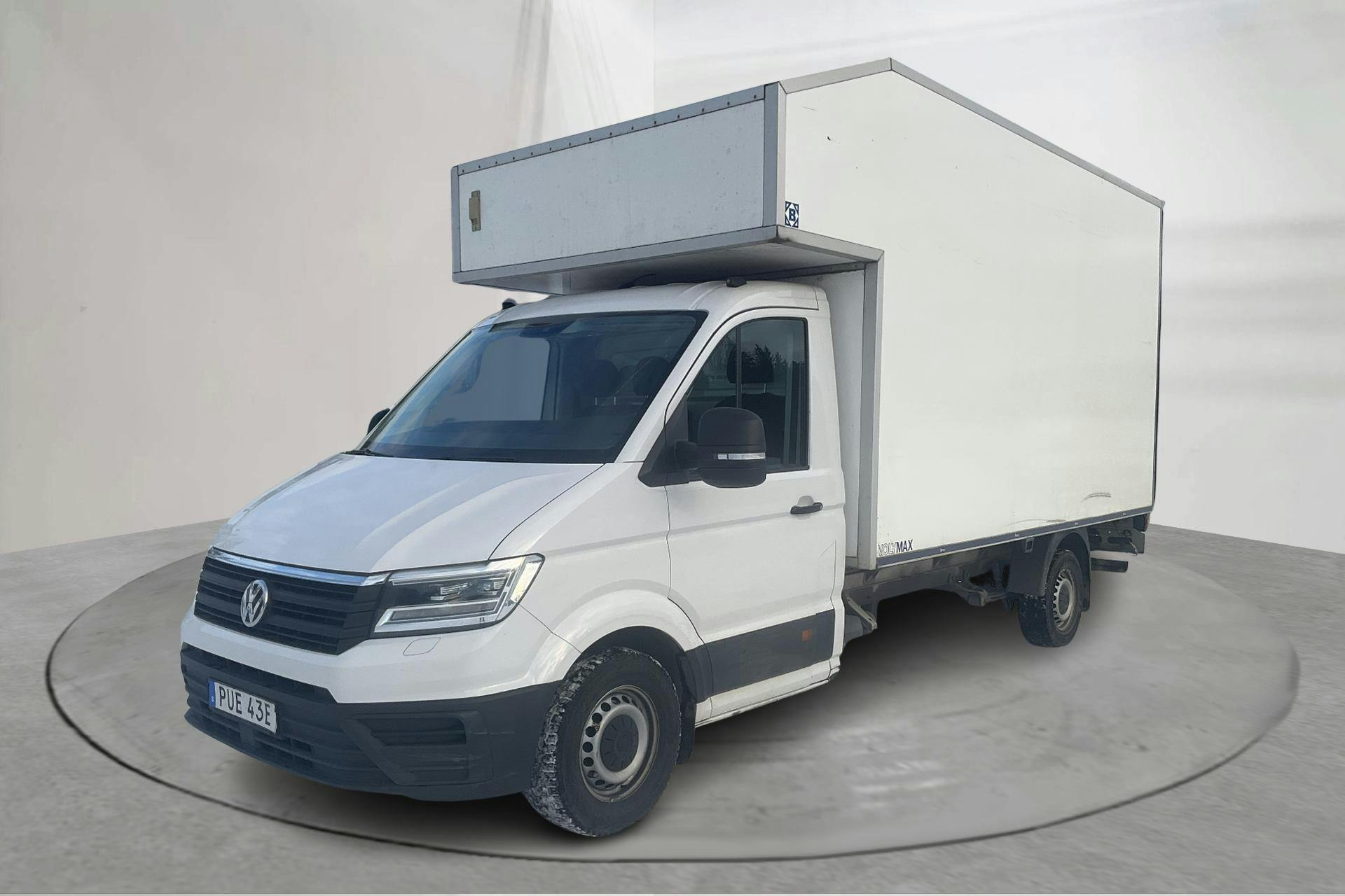 Presentationsfoto 1 av 12: VW Crafter 35 2.0 TDI Volymskåp (177hk) - 12 676 mil - Automat - vit - 2019