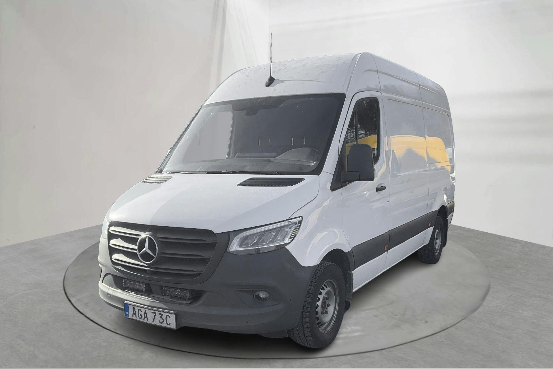 Presentation photo 1 of 13: Mercedes Sprinter 316 CDI Skåp RWD (163hk) - 367 290 km - Automatic - white - 2021