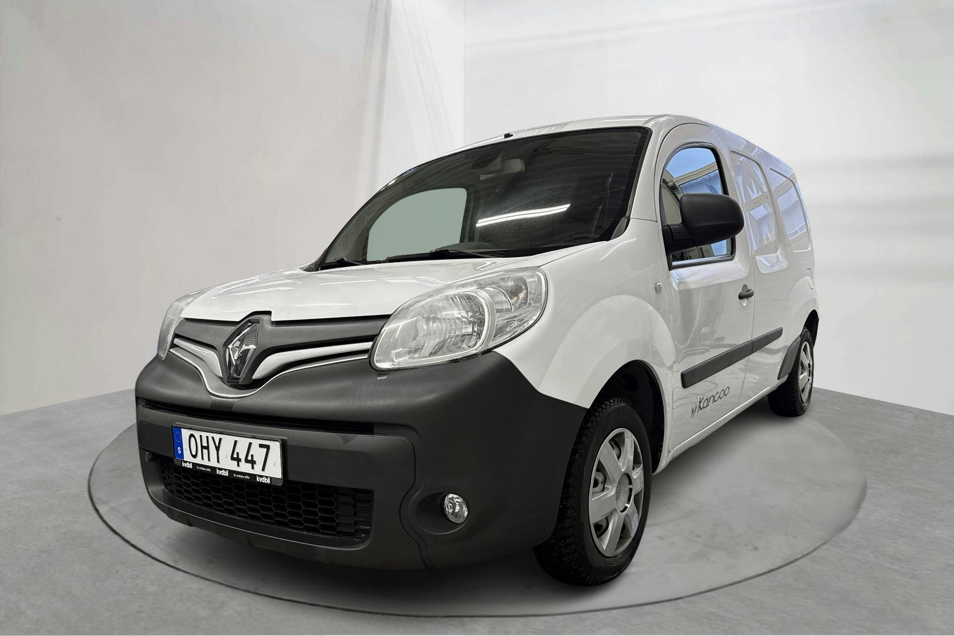 Presentation photo 1 of 13: Renault Kangoo 1.5 dCi Maxi Skåp (110hk) - 103 630 km - Manual - white - 2017