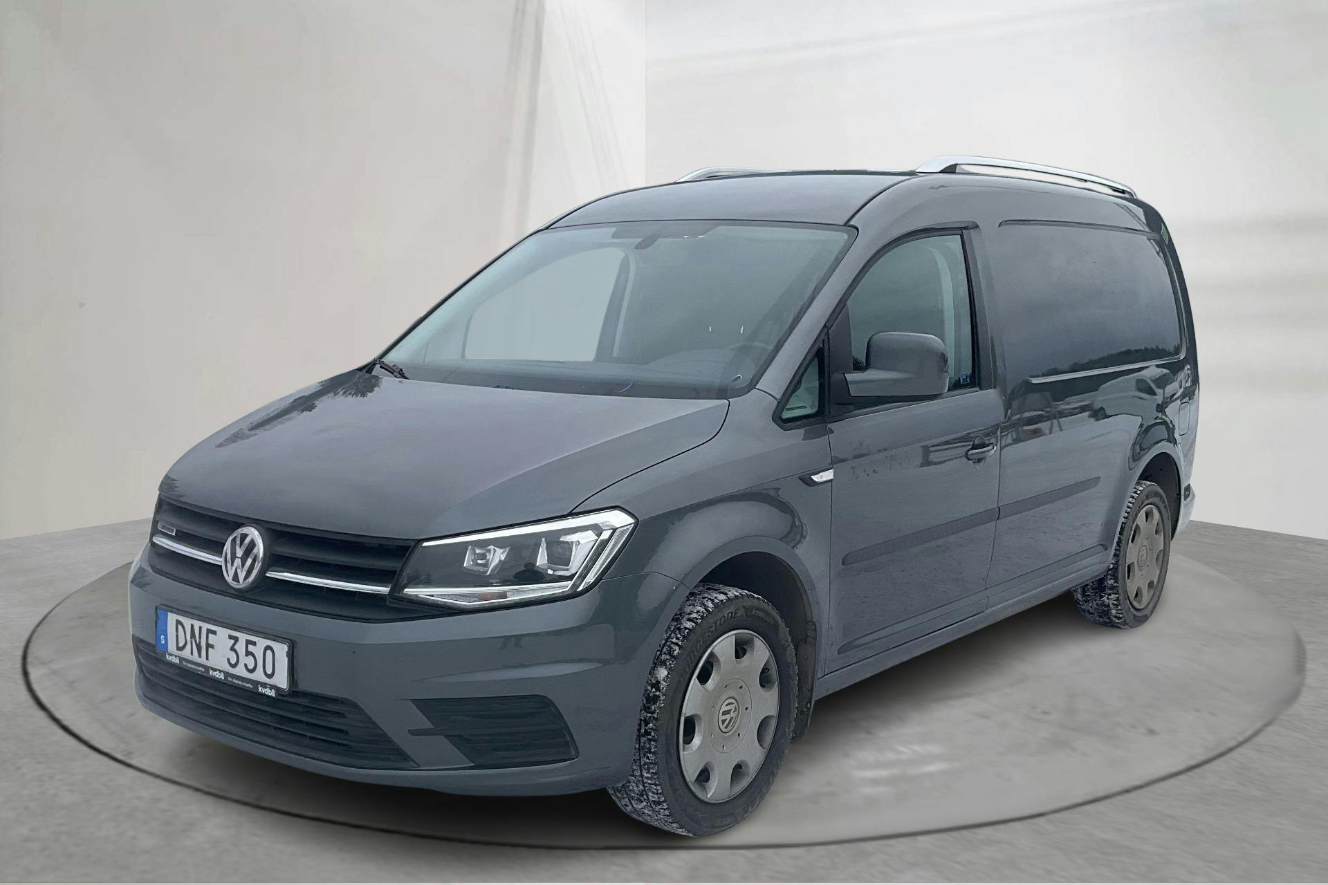 Presentationsfoto 1 av 13: VW Caddy 2.0 TDI Maxi Skåp 4MOTION (150hk) - 10 182 mil - Automat - Light Grey - 2016