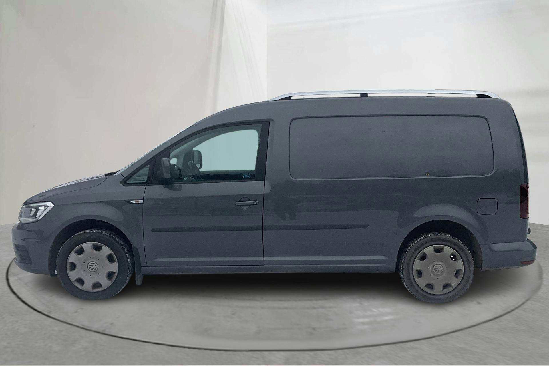 Presentationsfoto 2 av 13: VW Caddy 2.0 TDI Maxi Skåp 4MOTION (150hk) - 10 182 mil - Automat - Light Grey - 2016