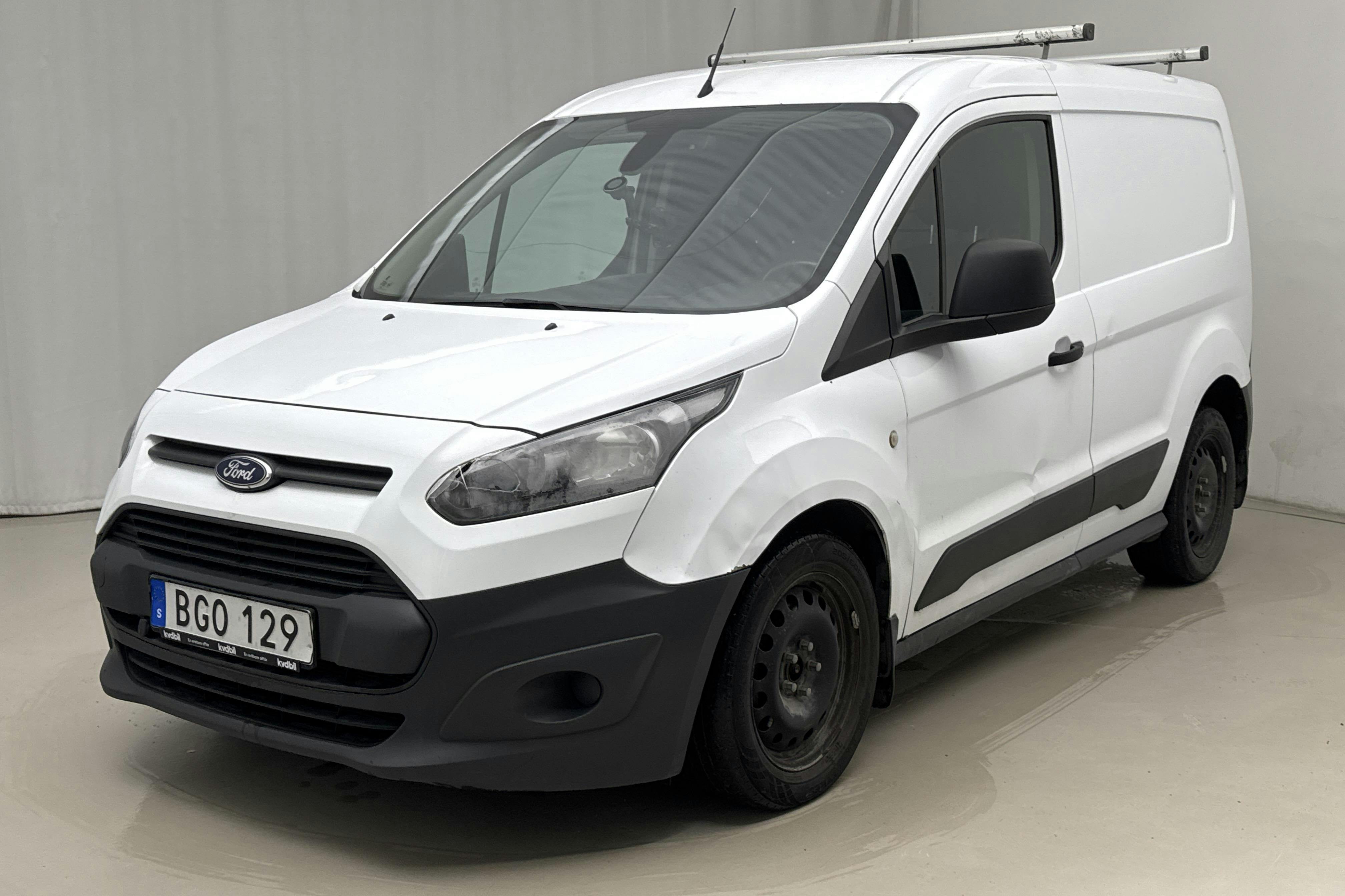 Presentation photo 1 of 12: Ford Transit Connect 1.6 TDCi (75hk) - 179 160 km - Manual - white - 2014