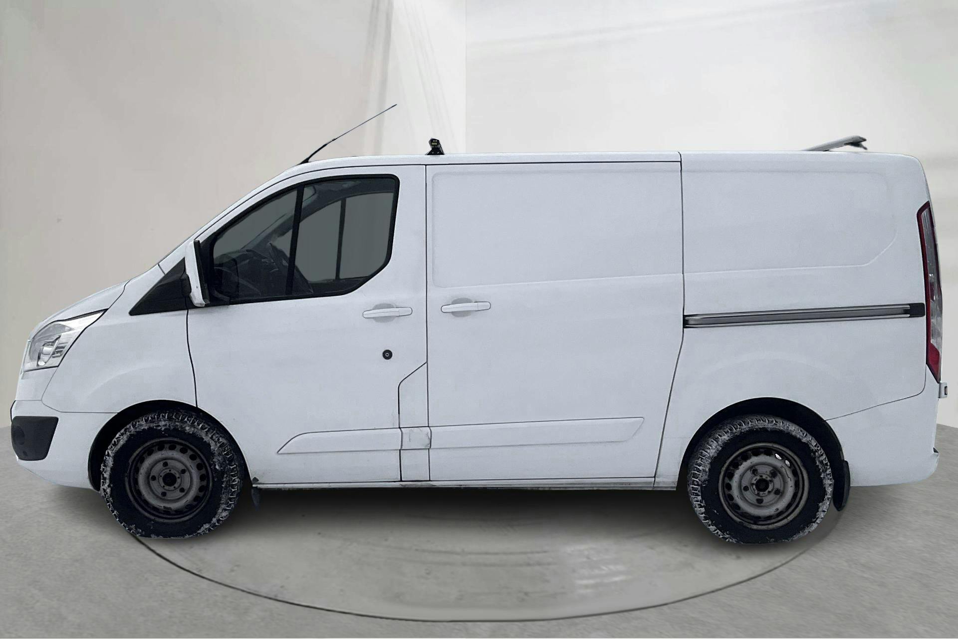 Presentation photo 2 of 15: Ford Transit Custom 270 (130hk) - 168 450 km - Automatic - white - 2017