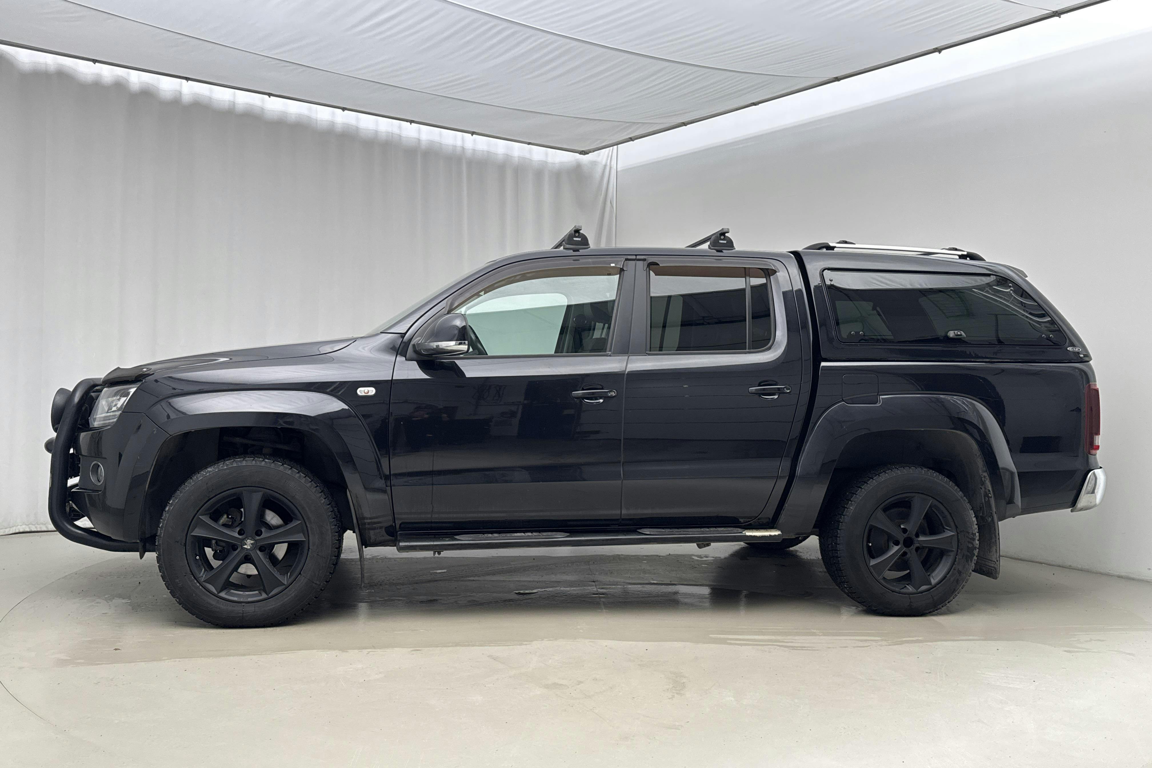 Presentation photo 2 of 19: VW Amarok 2.0 TDI 4motion (180hk) - 217 930 km - Automatic - black - 2016