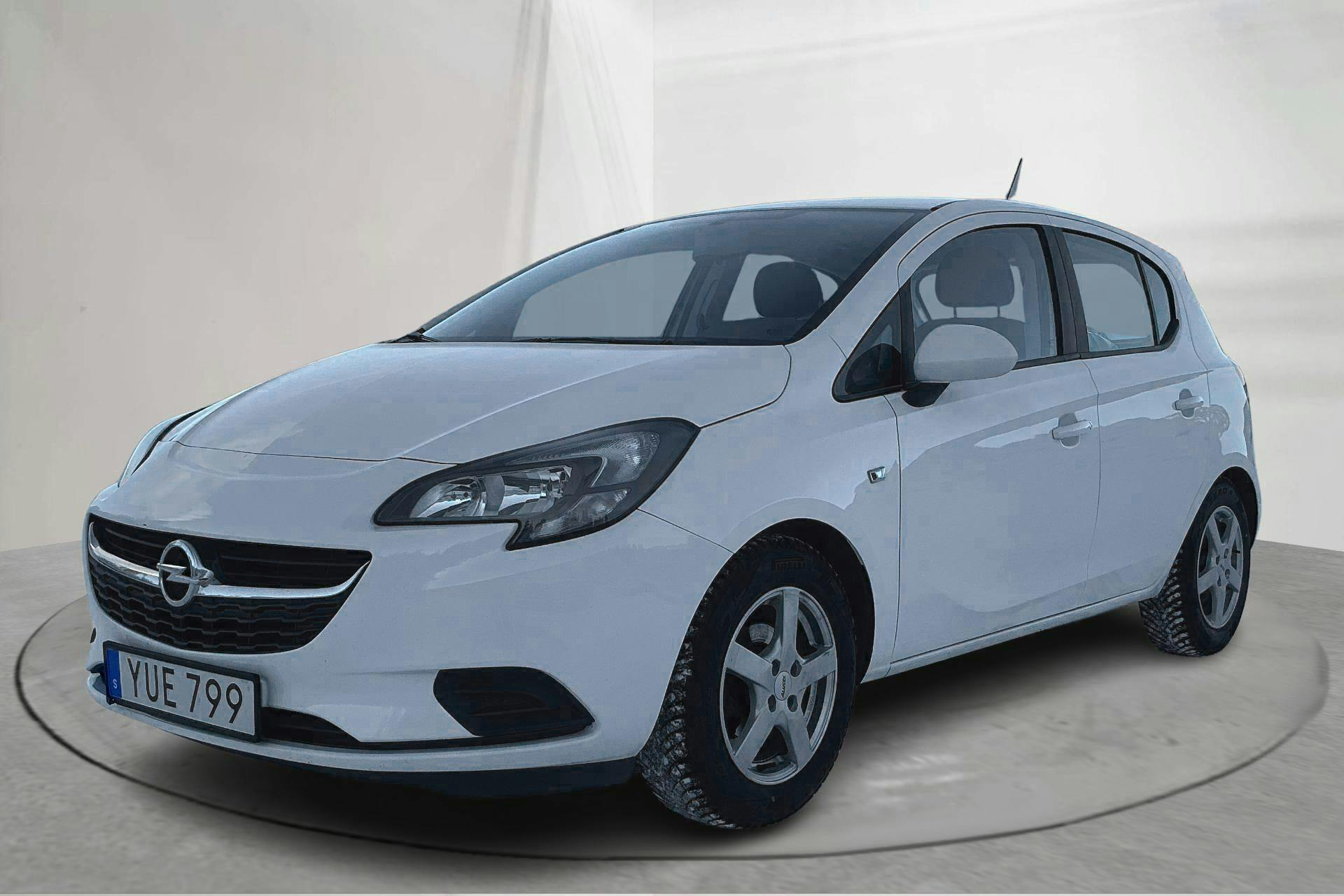 Presentationsfoto 1 av 14: Opel Corsa 1.4 ECOTEC 5dr (90hk) - 5 306 mil - Manuell - vit - 2019