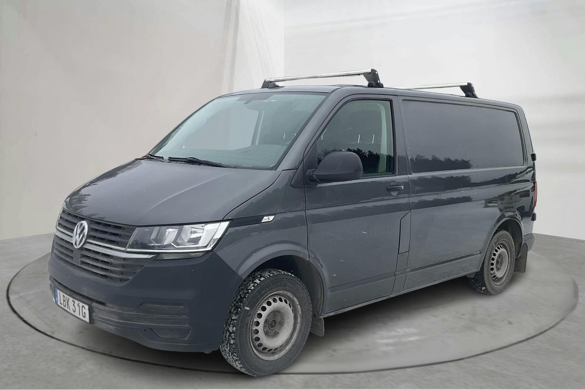 Präsentationsfoto 1 von 14: VW Transporter T6.1 Skåp TDI (150hk) - 179 080 Kilometer - Verkaufsautomat - grau - 2022