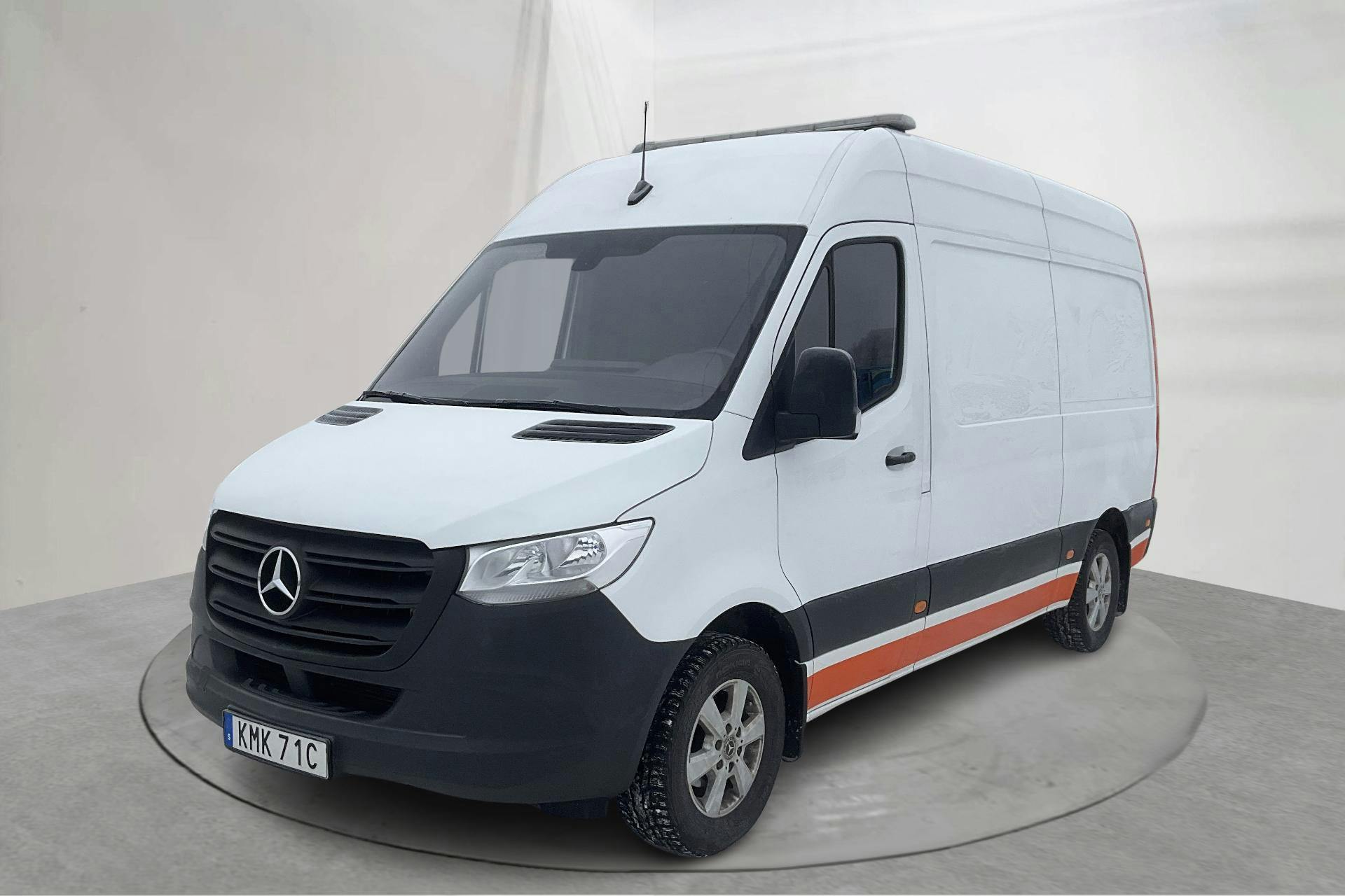 Presentation photo 1 of 16: Mercedes Sprinter 316 CDI Skåp RWD (163hk) - 95 520 km - Automatic - white - 2021