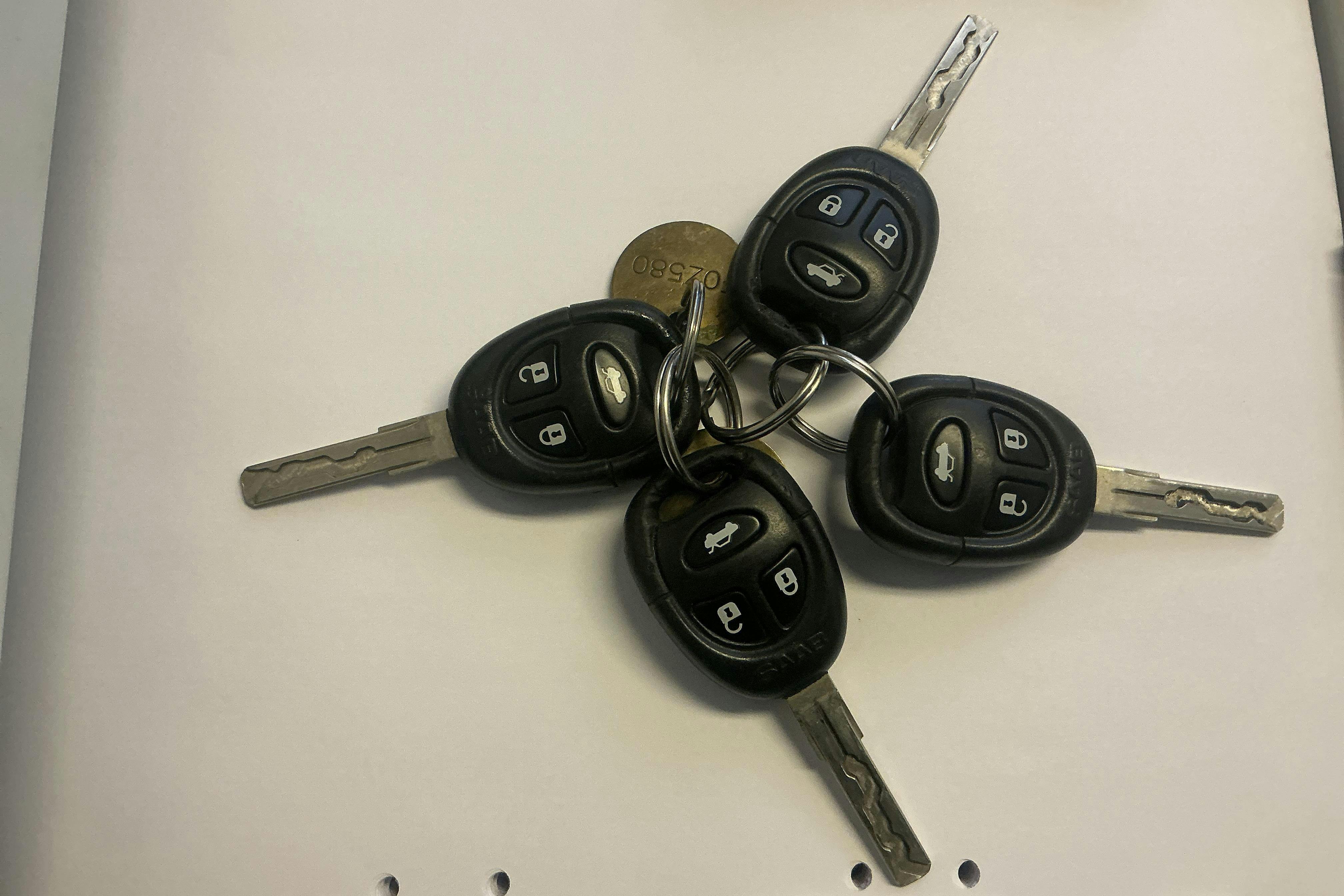 Præsentationsfoto 14 af 14: Saab 9-5 2.3T Aero SportCombi (260hk) - 178 350 kilometer - Salgsautomat - Hvid - 2007