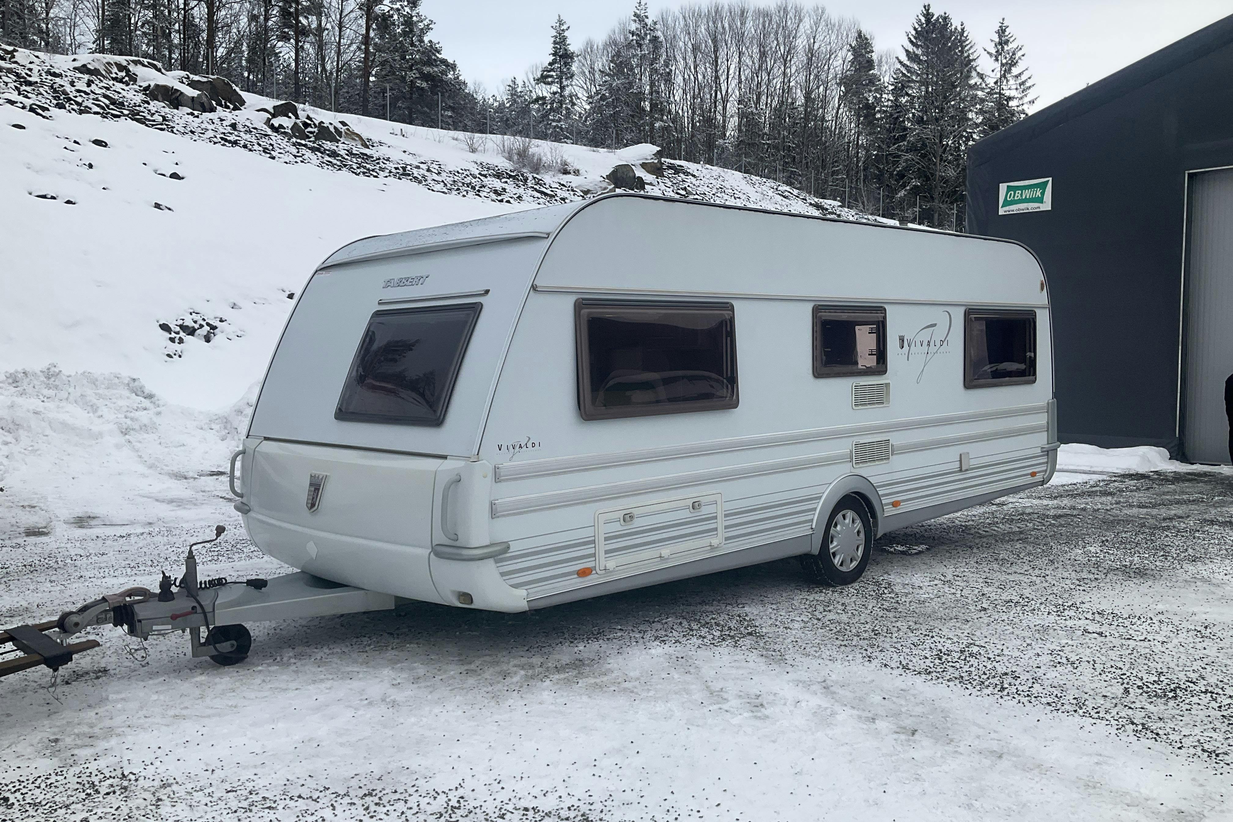 Presentation photo 1 of 32: TABBERT VIVALDI 560 TD Husvagn med förtält - 0 km - white - 2006